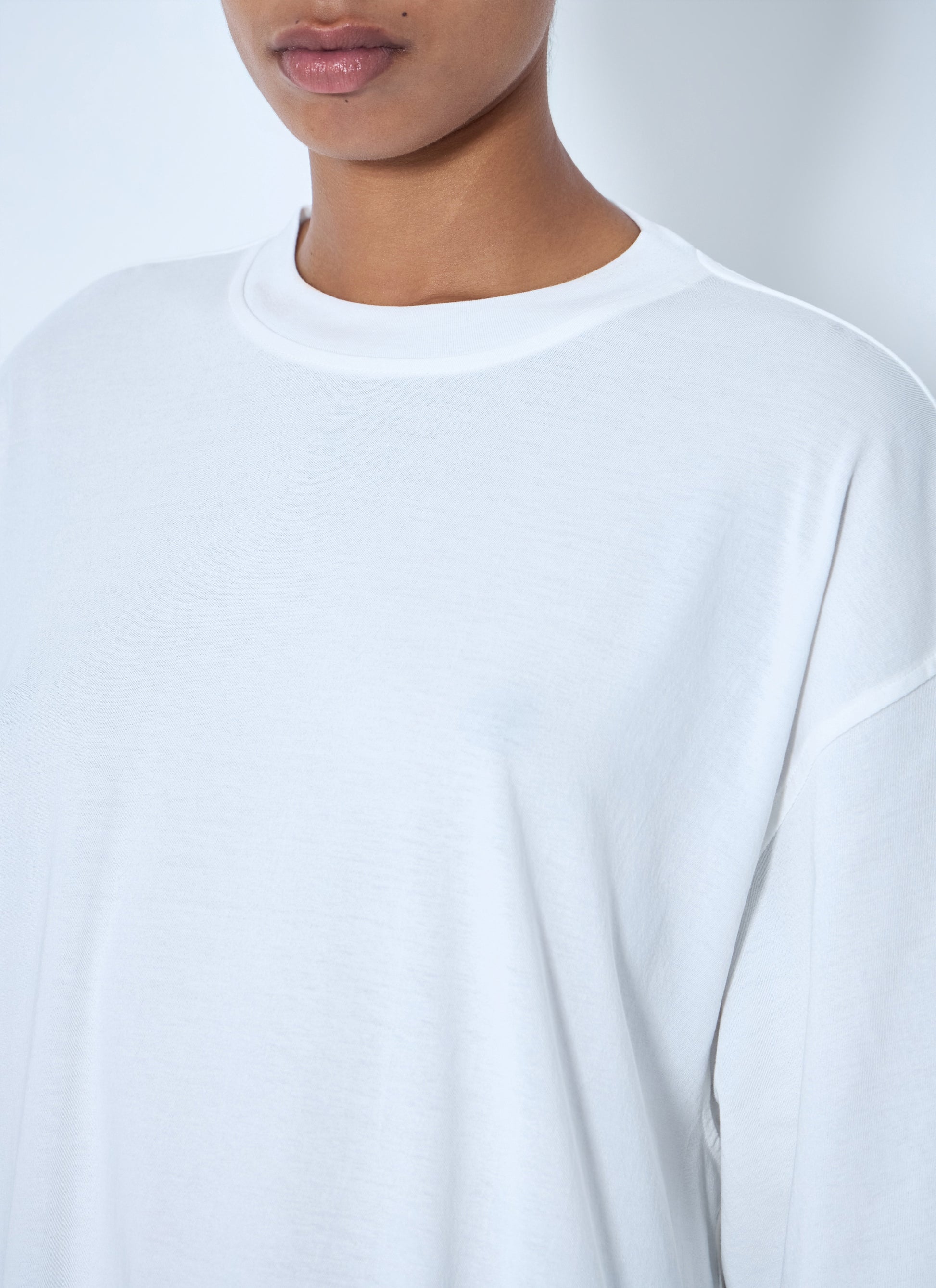 Bottega Veneta Women Oversized Cotton T-Shirt BOTTEGA VENETA