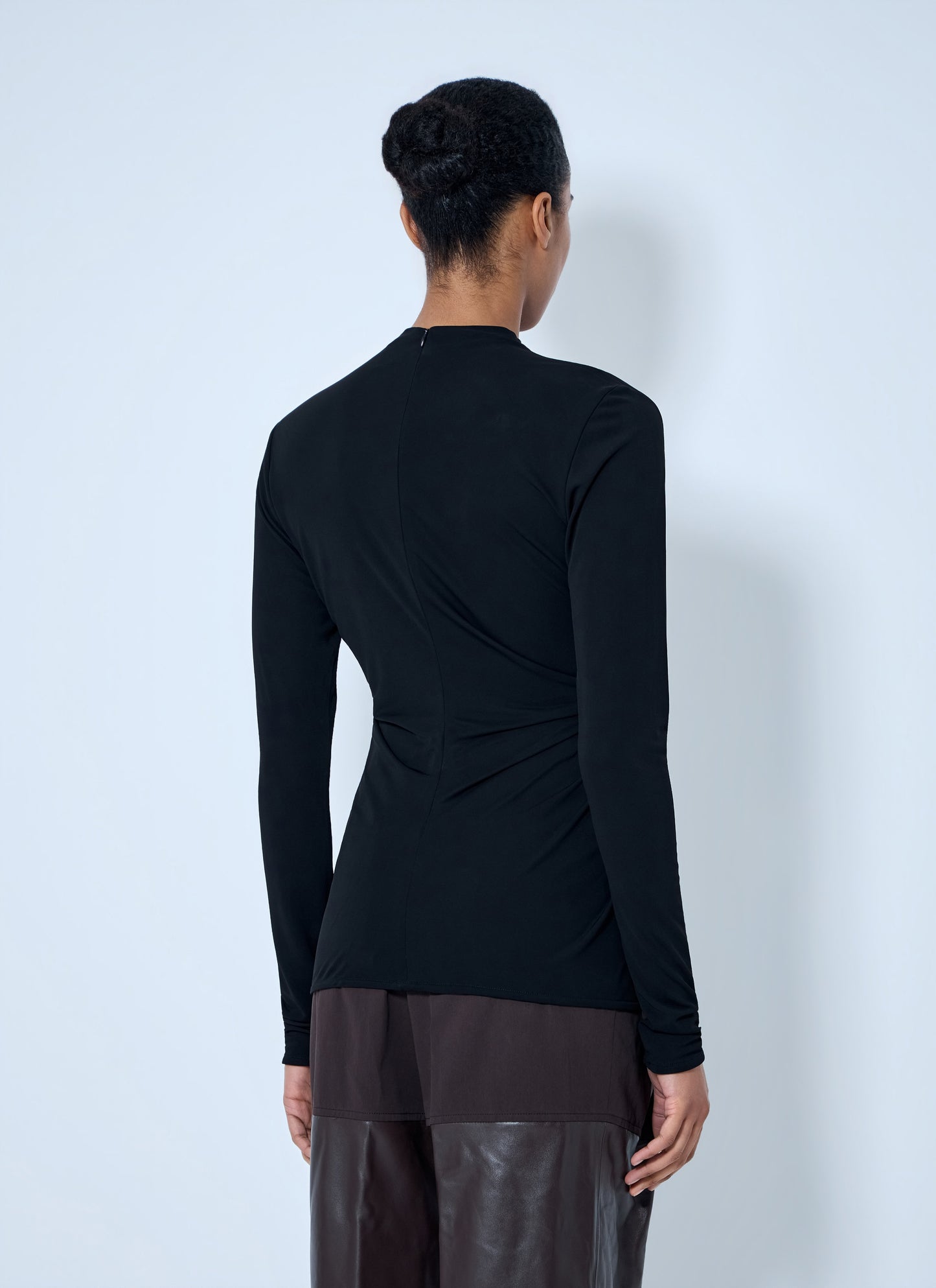 Bottega Veneta Women Twist Detail Long Sleeve Top BOTTEGA VENETA
