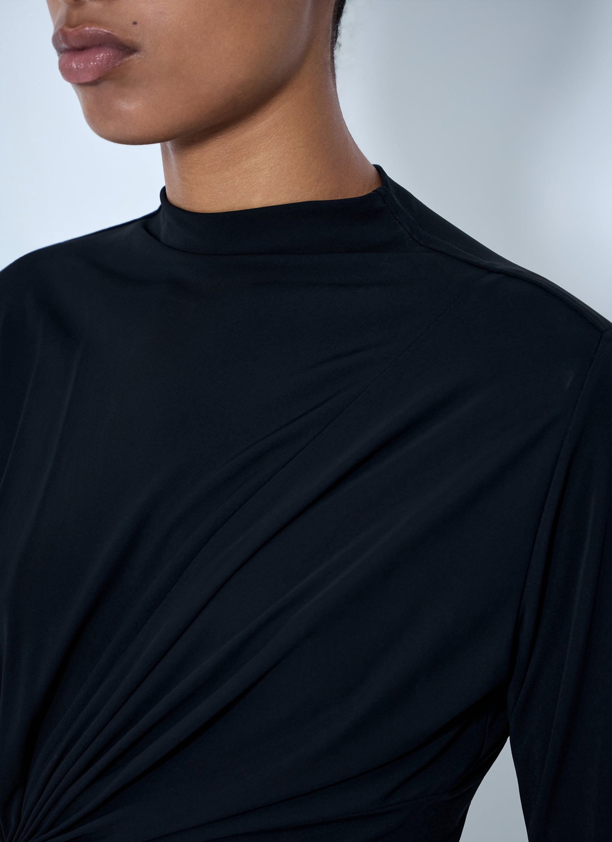 Bottega Veneta Women Twist Detail Long Sleeve Top BOTTEGA VENETA