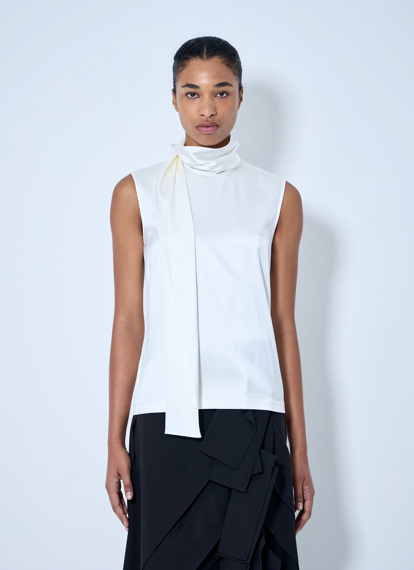 Bottega Veneta Women Sleeveless High-Neck Top BOTTEGA VENETA