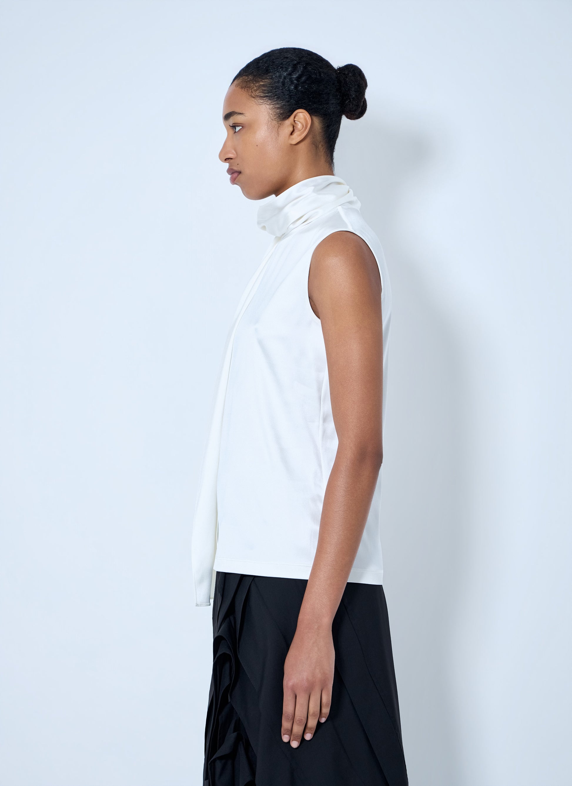Bottega Veneta Women Sleeveless High-Neck Top BOTTEGA VENETA