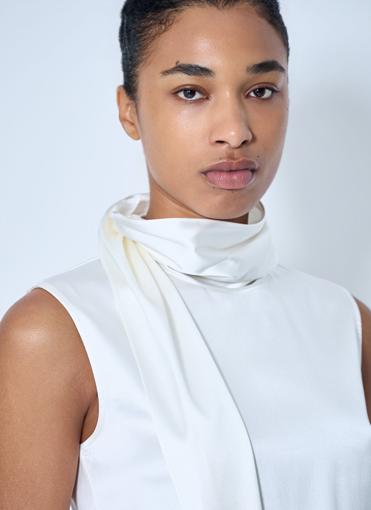 Bottega Veneta Women Sleeveless High-Neck Top BOTTEGA VENETA