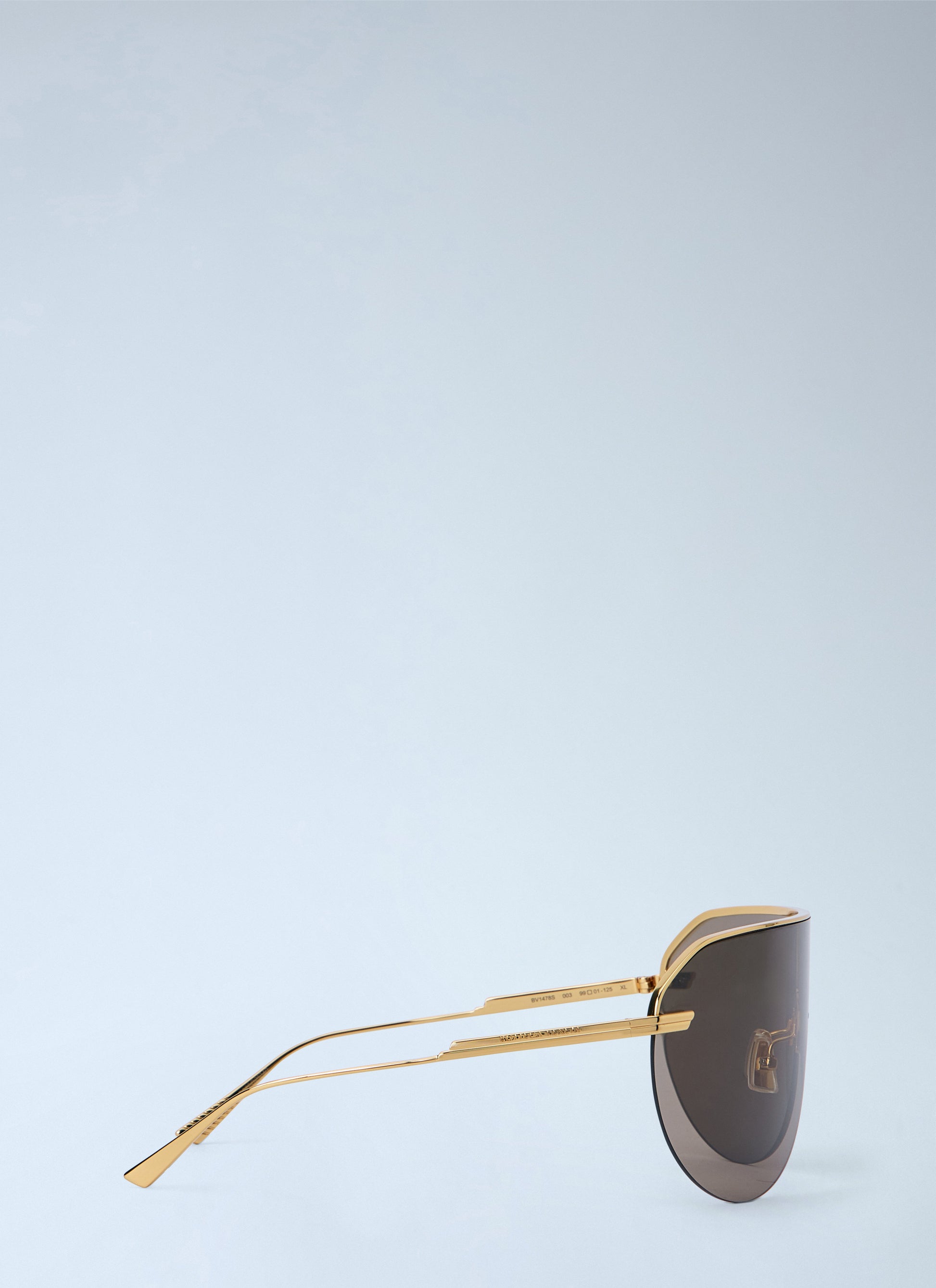 Bottega Veneta Women Long Ribbon Shield Sunglasses BOTTEGA VENETA
