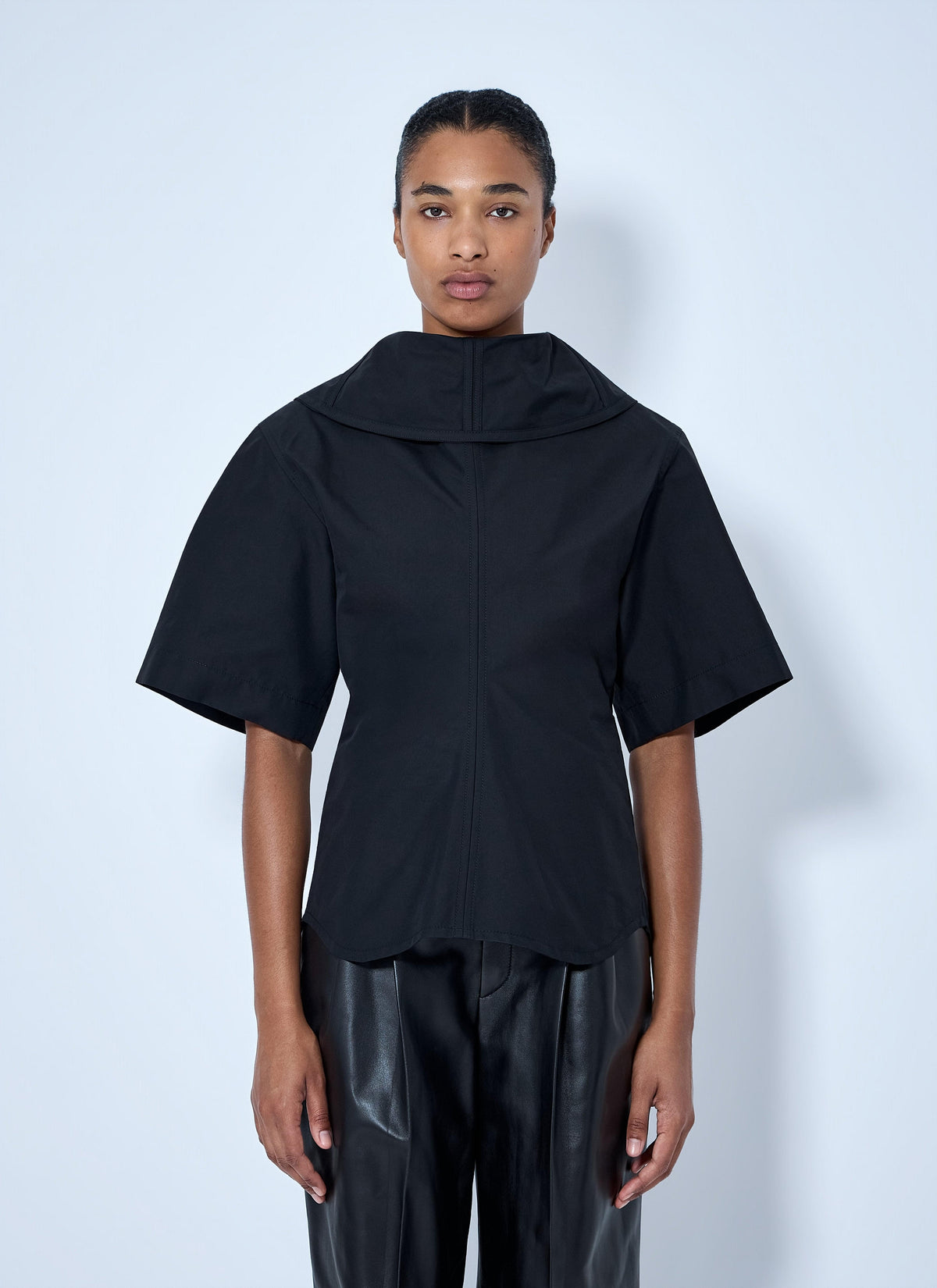 Bottega Veneta Women Asymmetrical Cut Top BOTTEGA VENETA