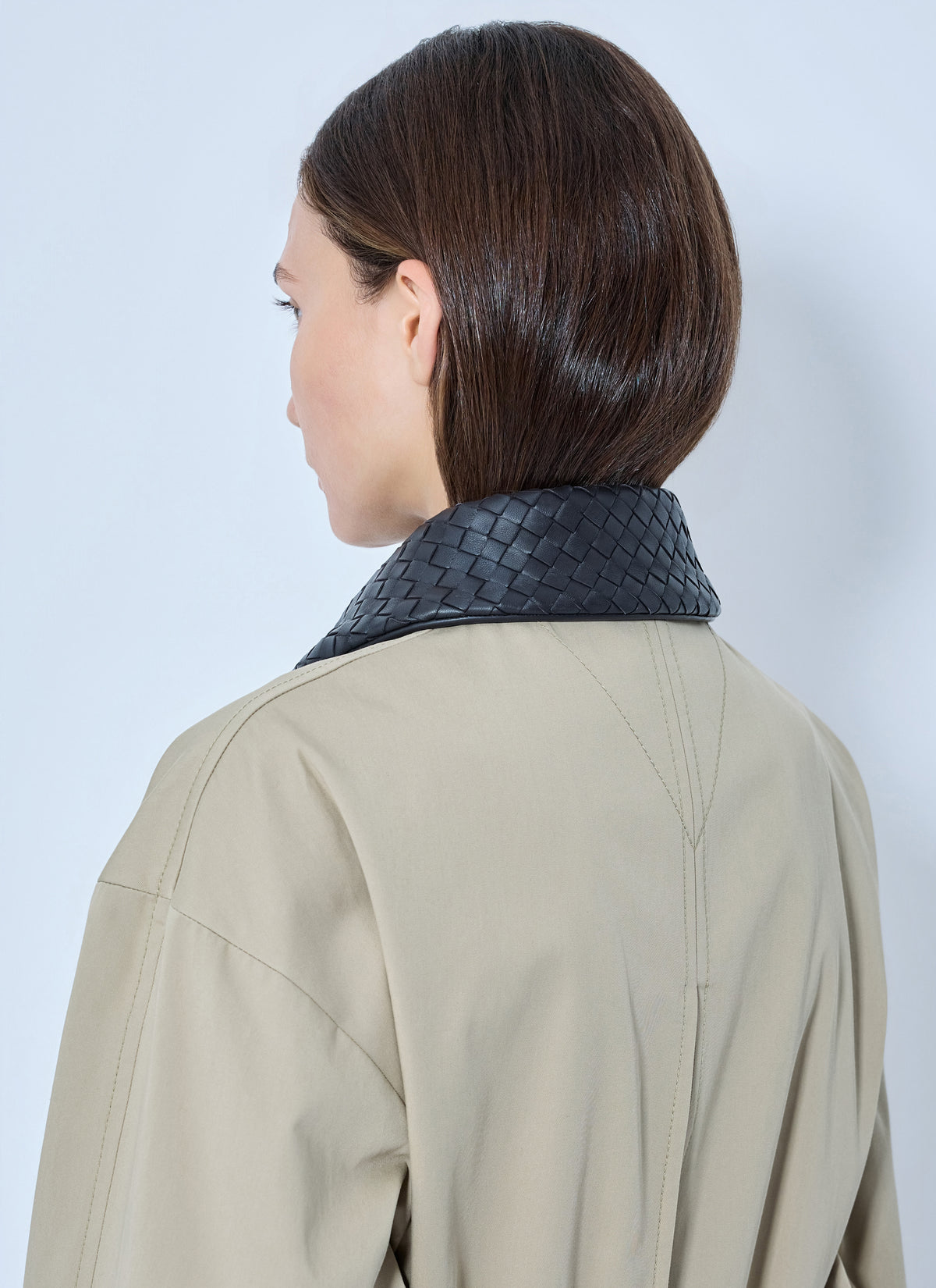 Bottega Veneta Women Light Cotton Trench Coat BOTTEGA VENETA