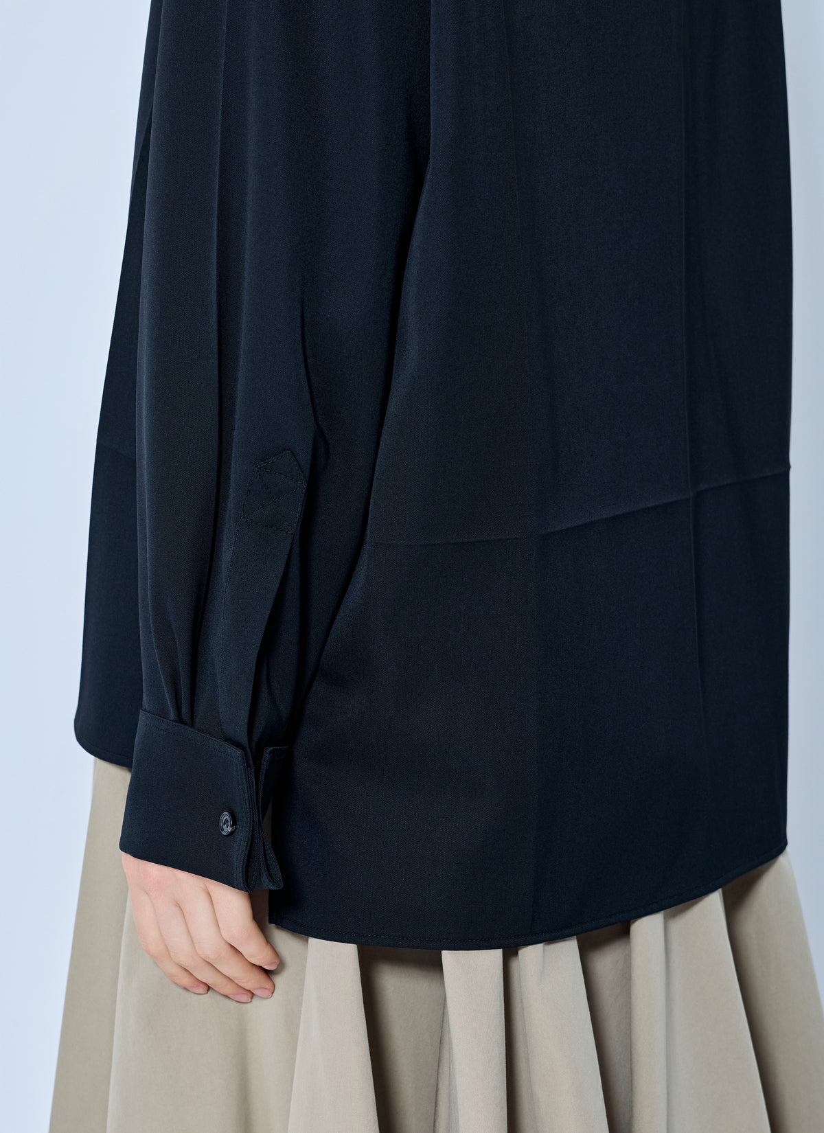 Bottega Veneta Women Light Wool Twill Shirt BOTTEGA VENETA