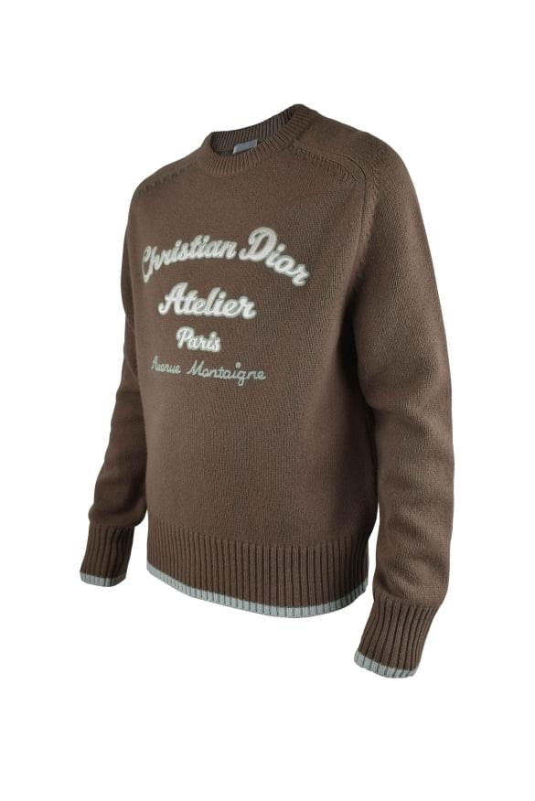 Christian Dior Men Dior Men Cd Atelier Knit Sweater CHRISTIAN DIOR