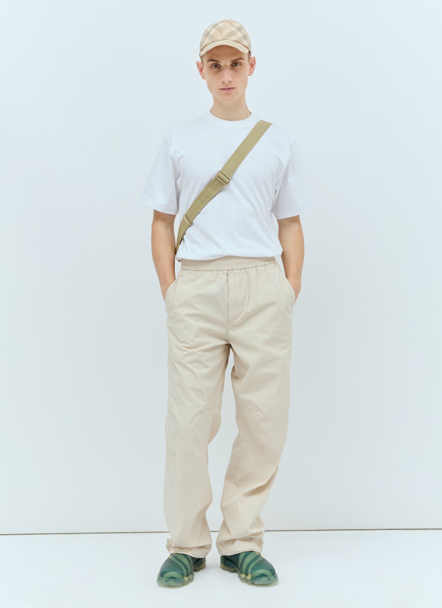 Burberry Men Elasticated Waistband Pants BURBERRY