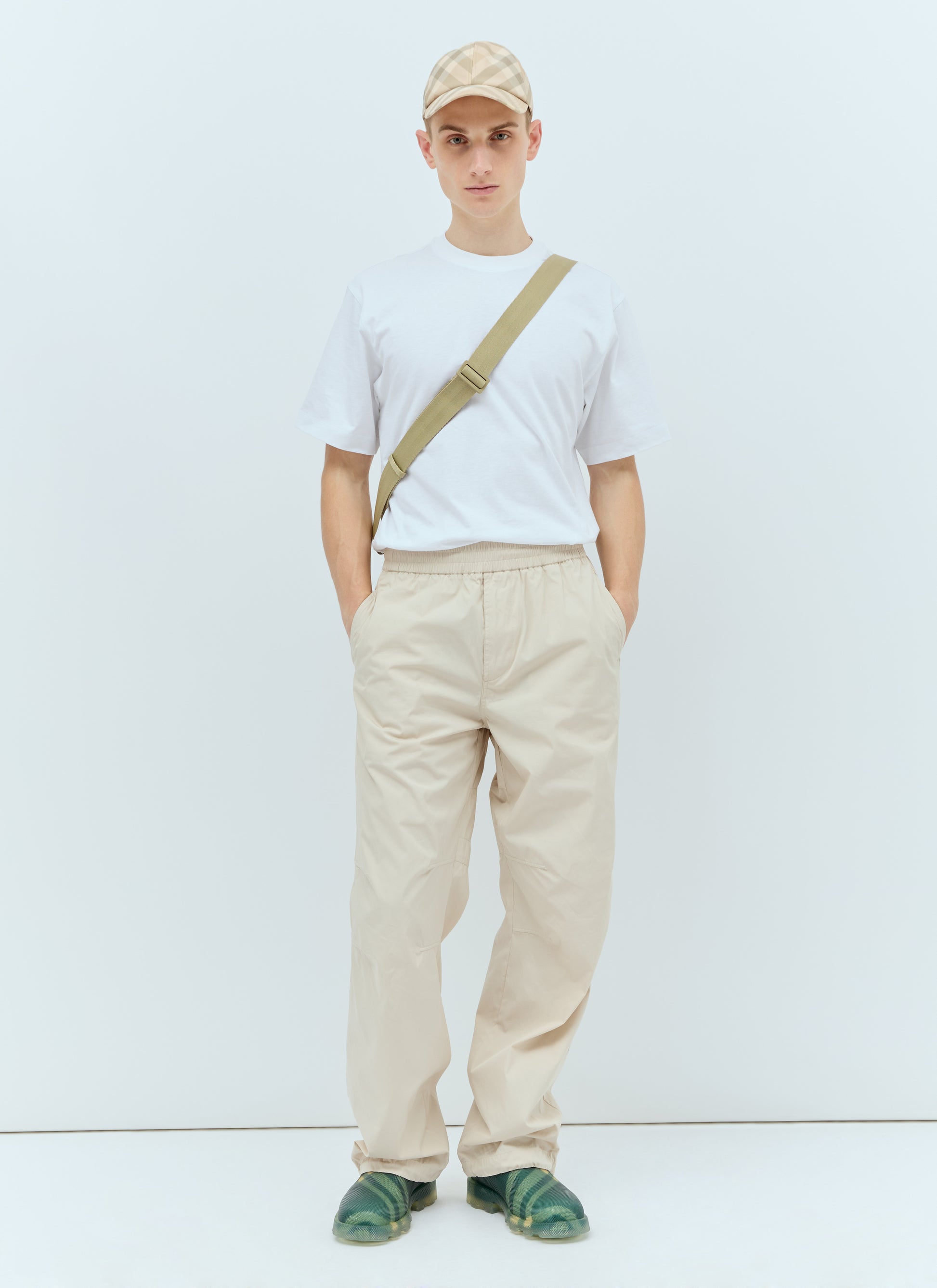 Burberry Men Elasticated Waistband Pants BURBERRY