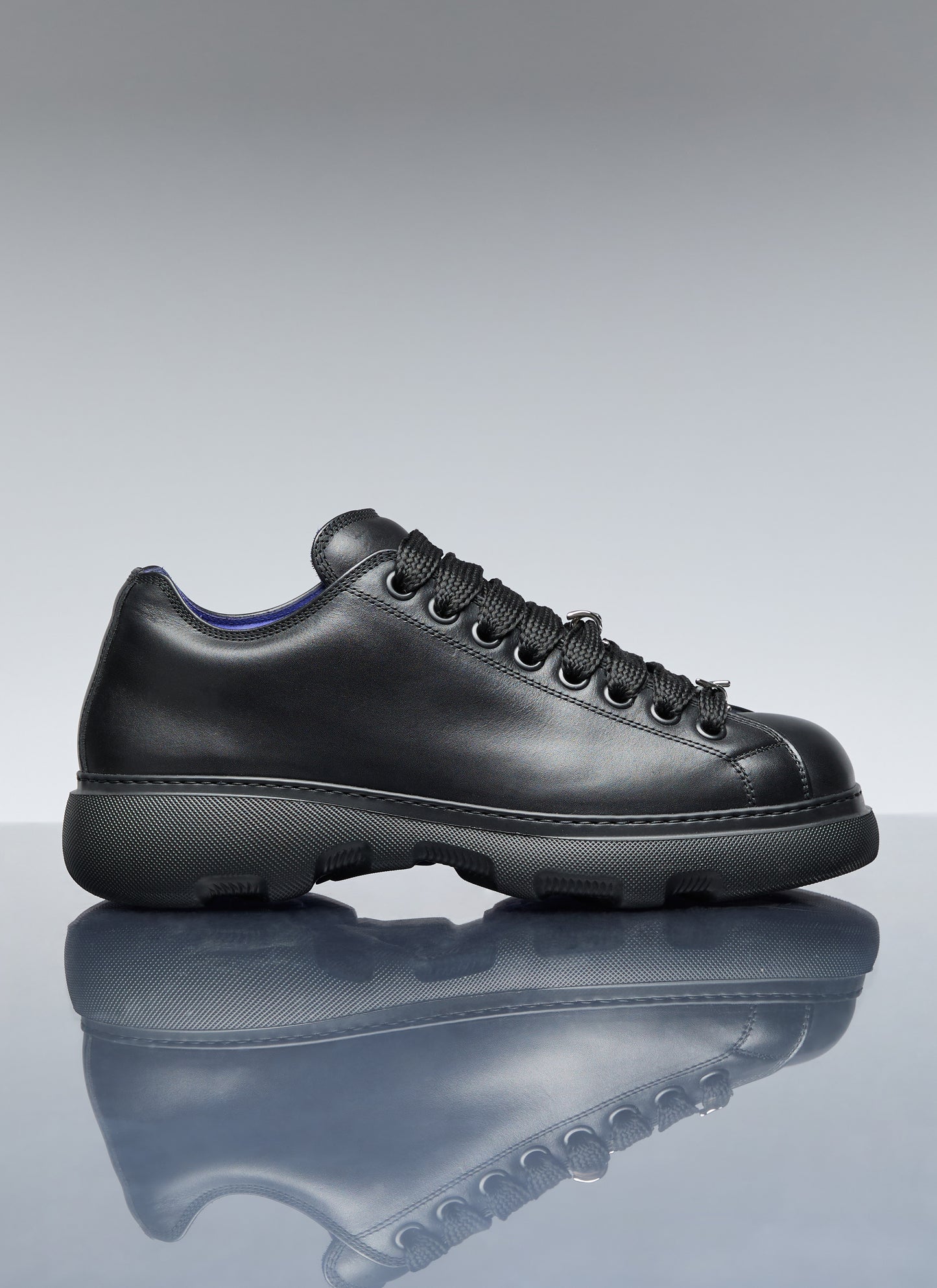 Burberry Men Ranger Leather Sneakers BURBERRY