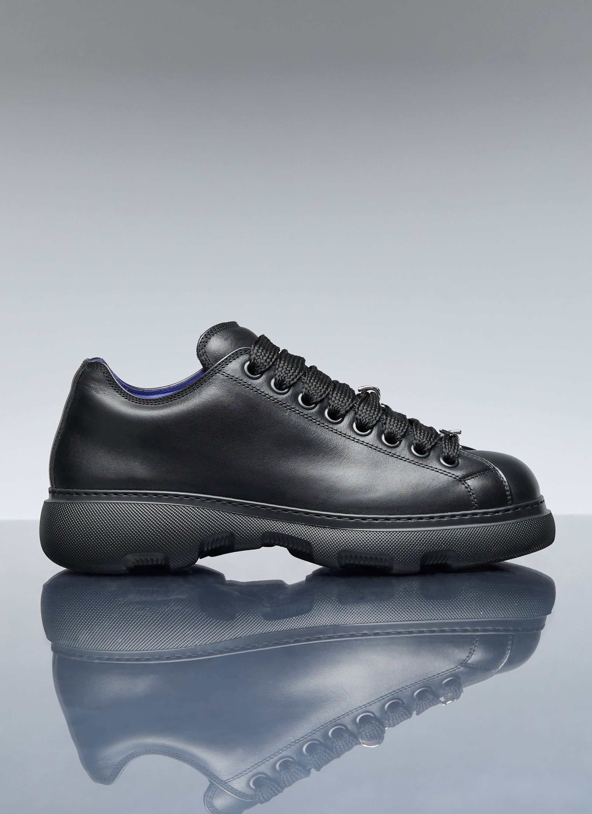 Burberry Men Ranger Leather Sneakers BURBERRY