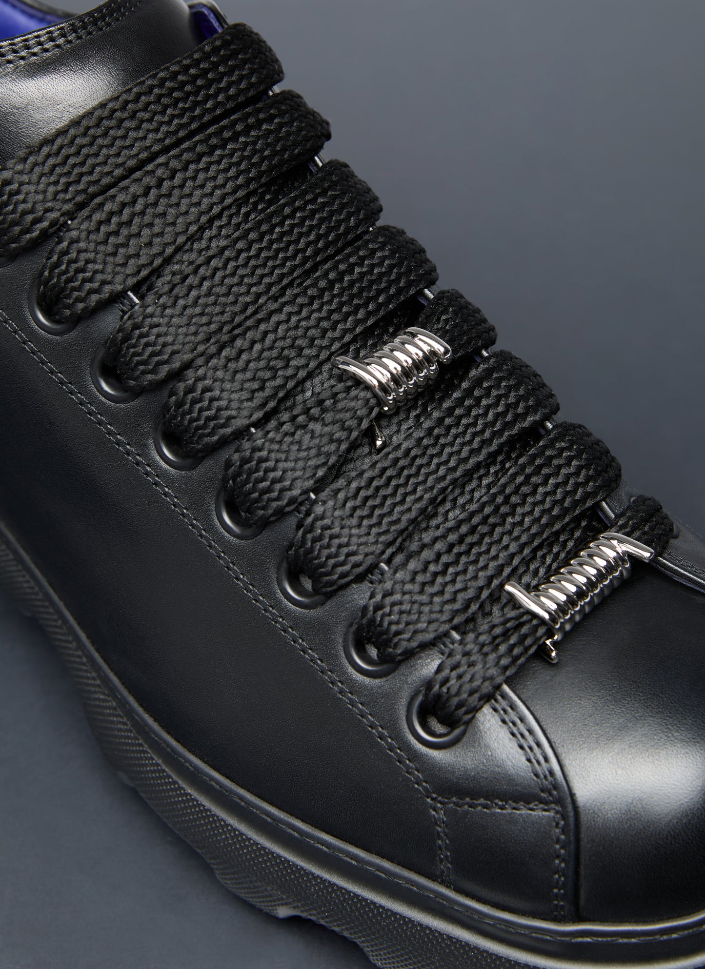 Burberry Men Ranger Leather Sneakers BURBERRY