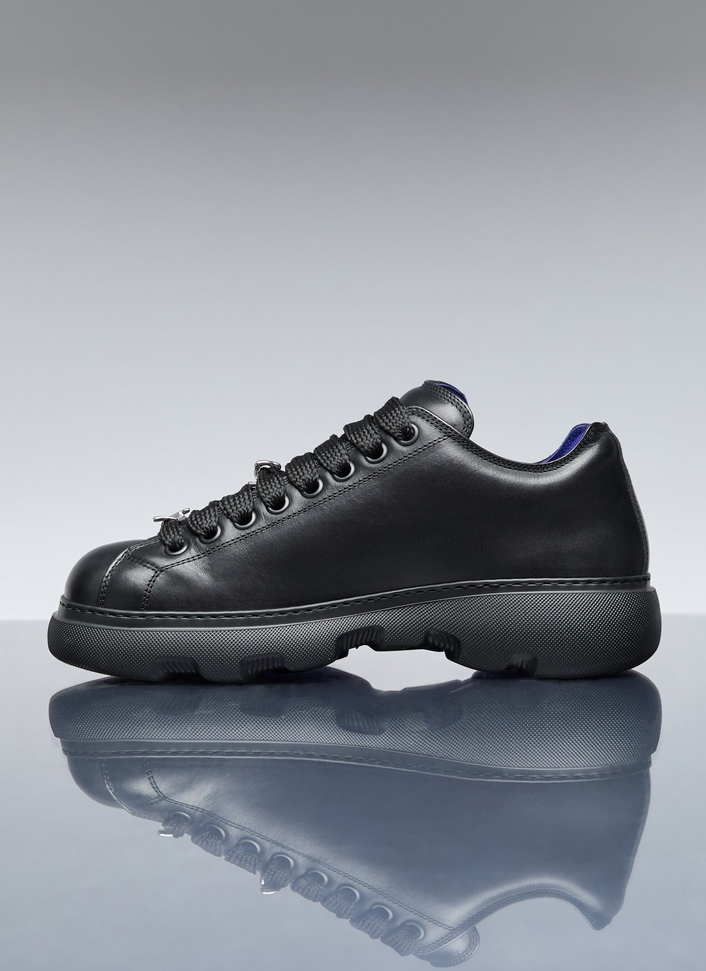 Burberry Men Ranger Leather Sneakers BURBERRY