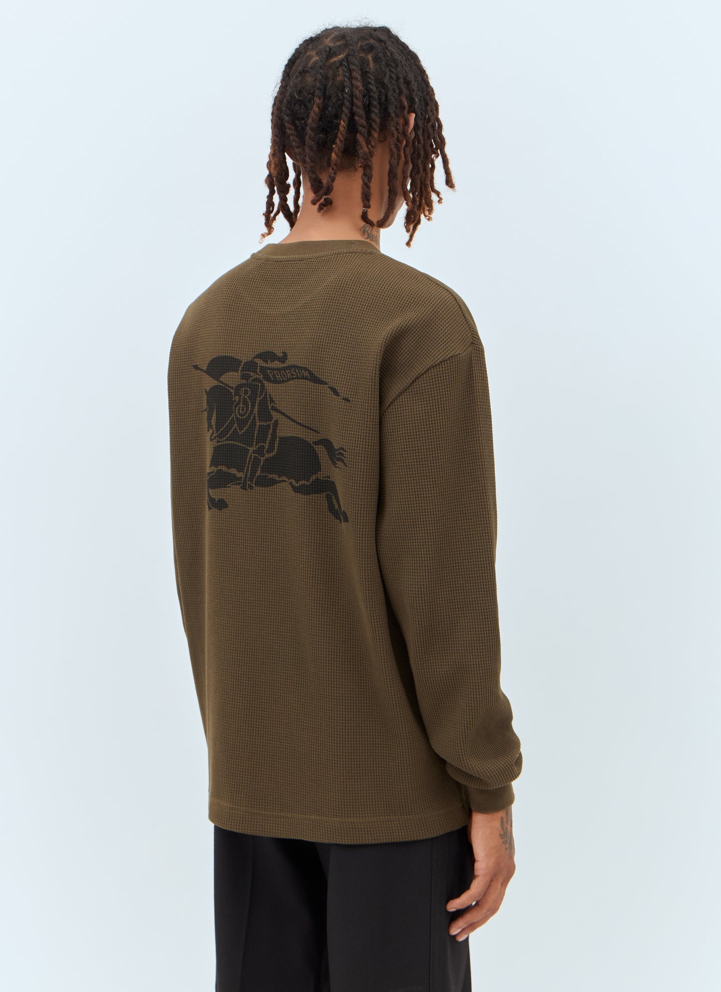 Burberry Men Ekd Waffle Knit Top BURBERRY