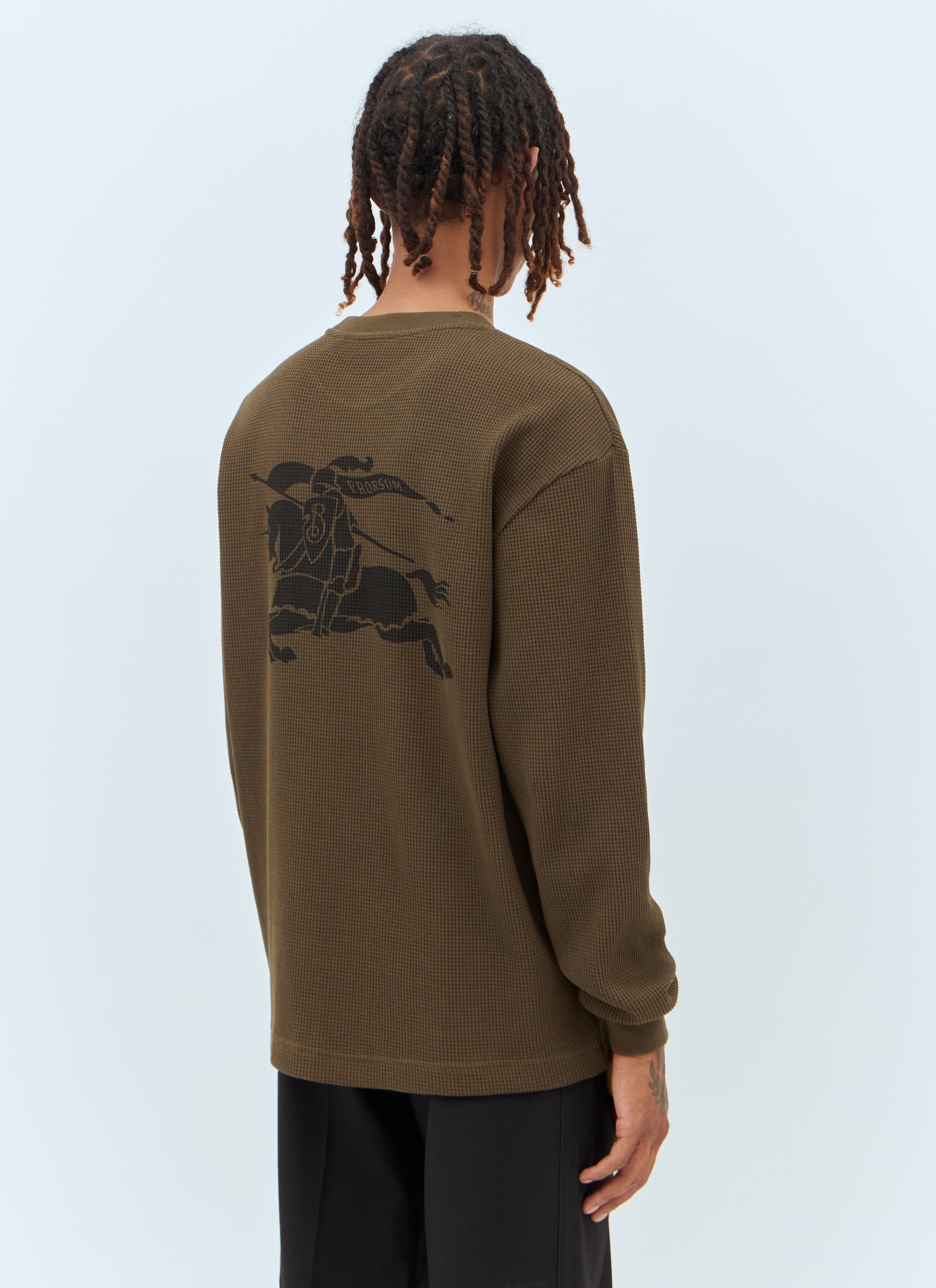 Burberry Men Ekd Waffle Knit Top BURBERRY