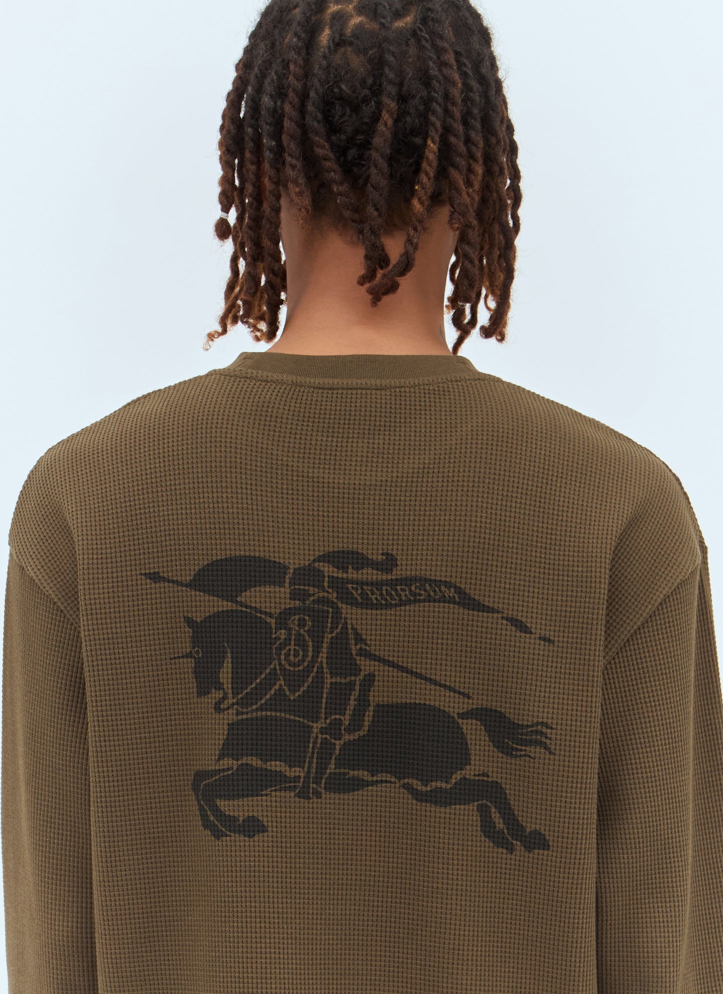 Burberry Men Ekd Waffle Knit Top BURBERRY