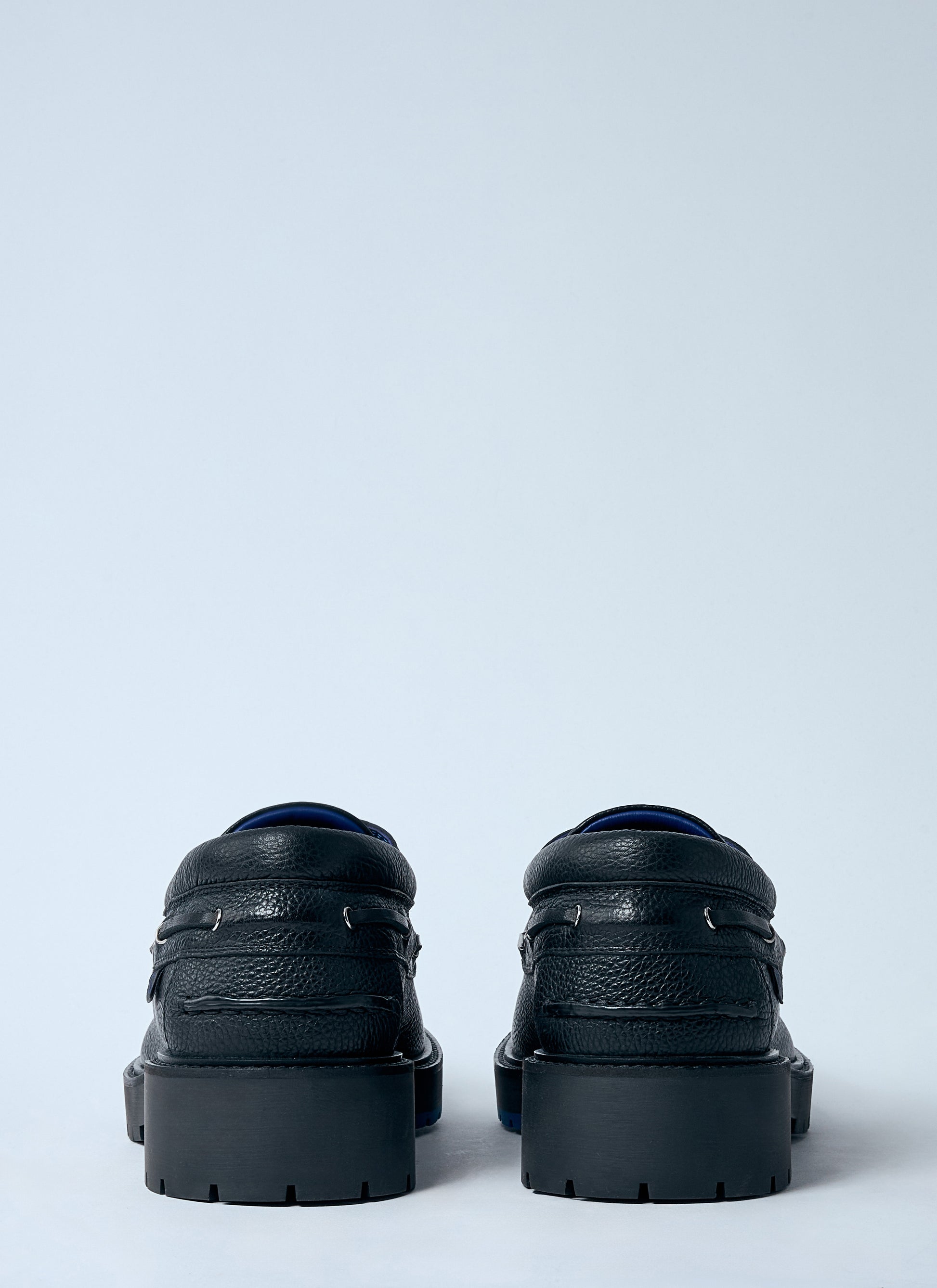 Burberry Men Leather Raft Boat Shoes BURBERRY