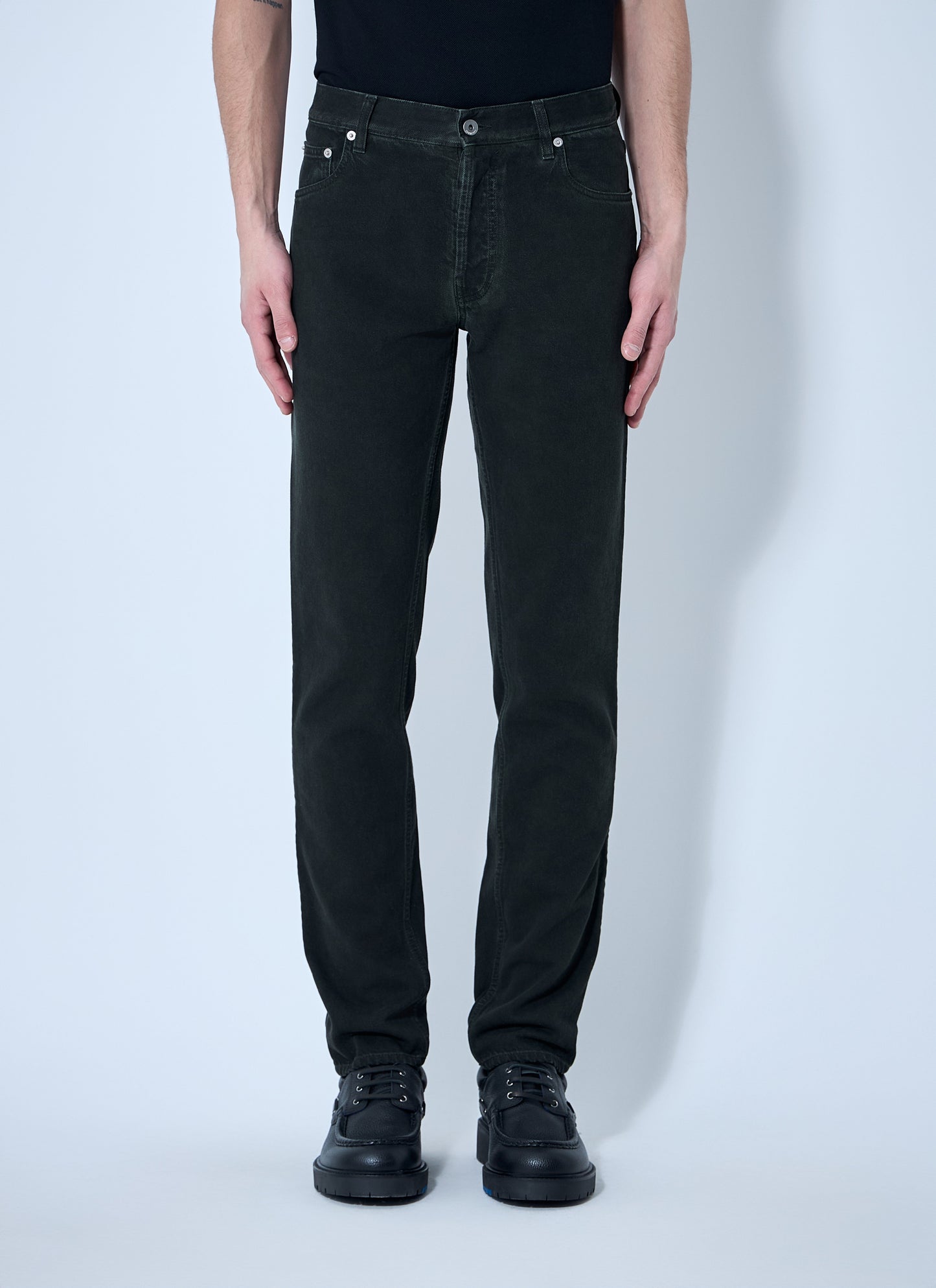 Burberry Men Logo Patch Jeans BURBERRY