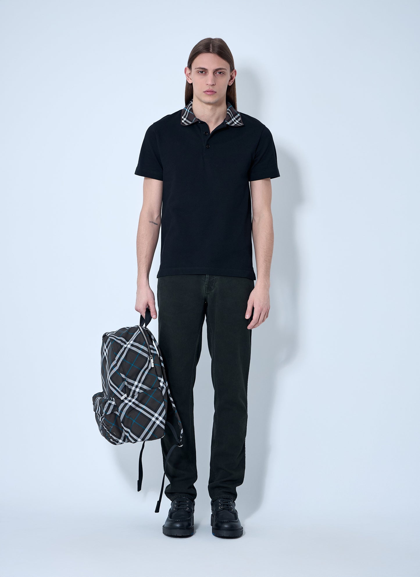 Burberry Men Logo Patch Jeans BURBERRY
