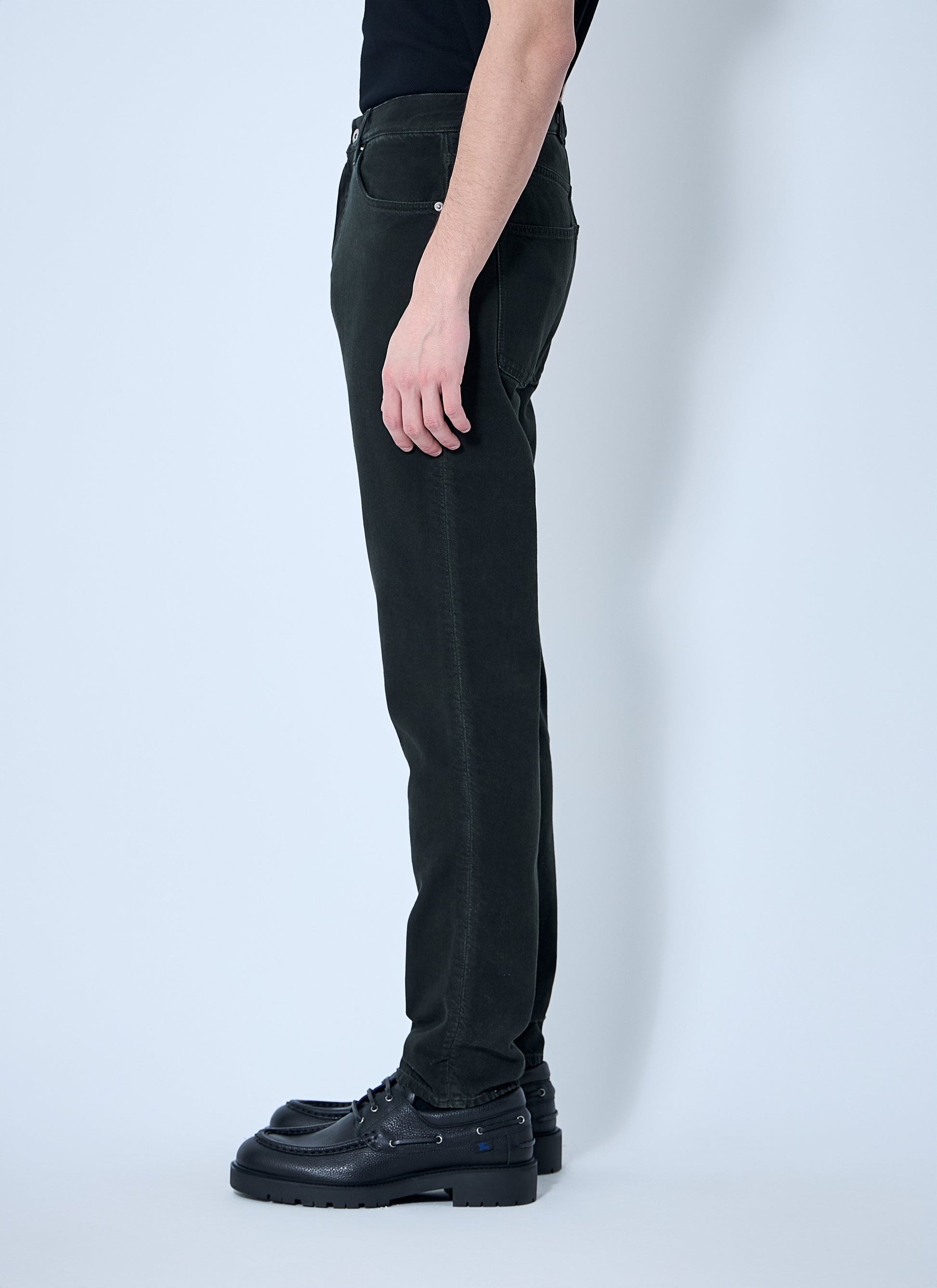 Burberry Men Logo Patch Jeans BURBERRY