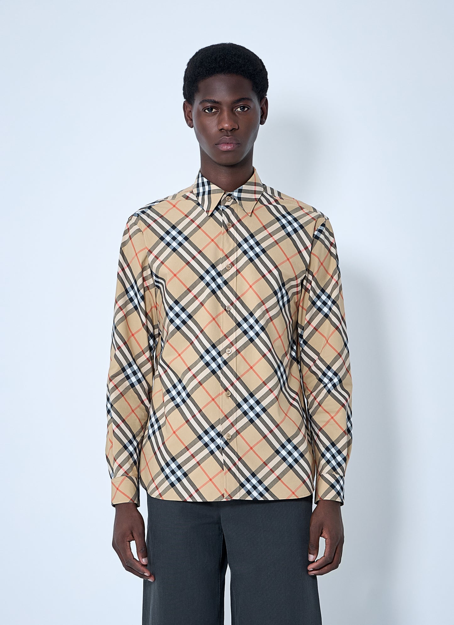 Burberry Men Check Shirt BURBERRY