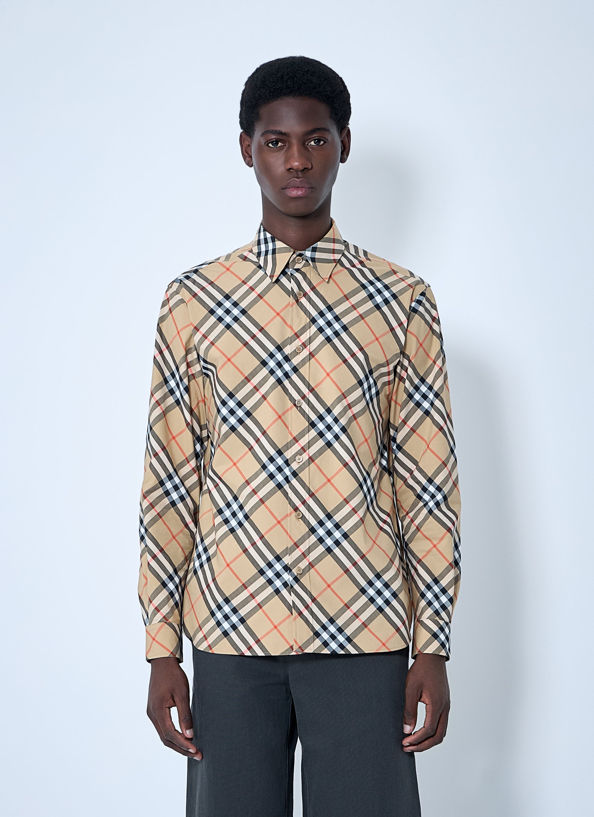 Burberry Men Check Shirt BURBERRY
