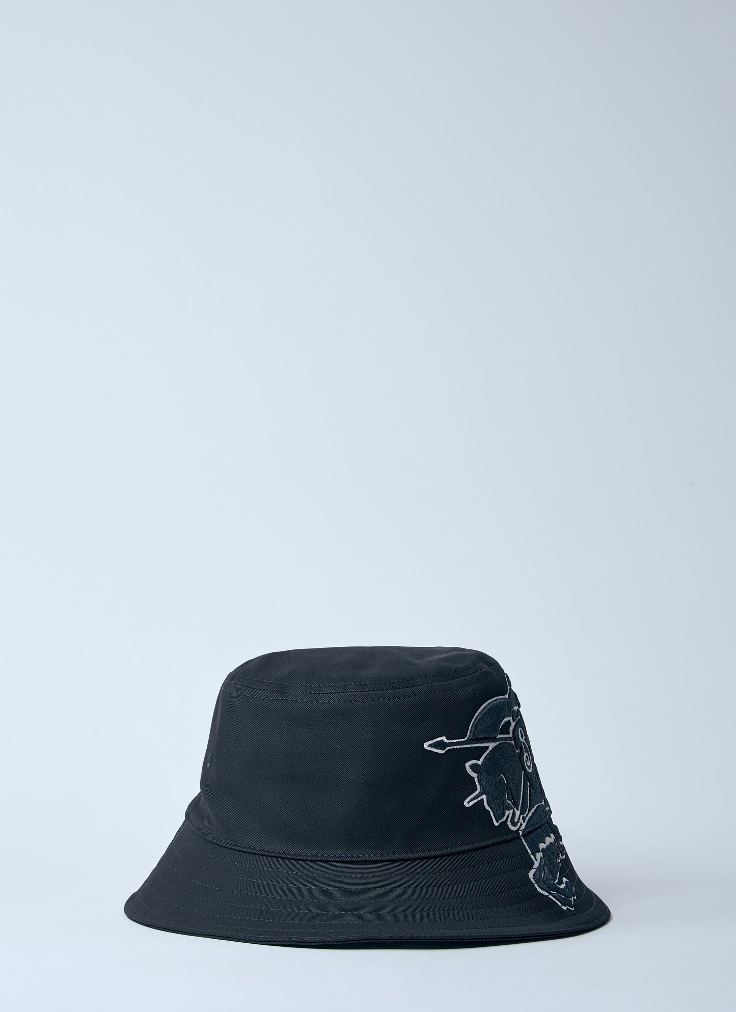 Burberry Men Logo Motif Bucket Hat BURBERRY