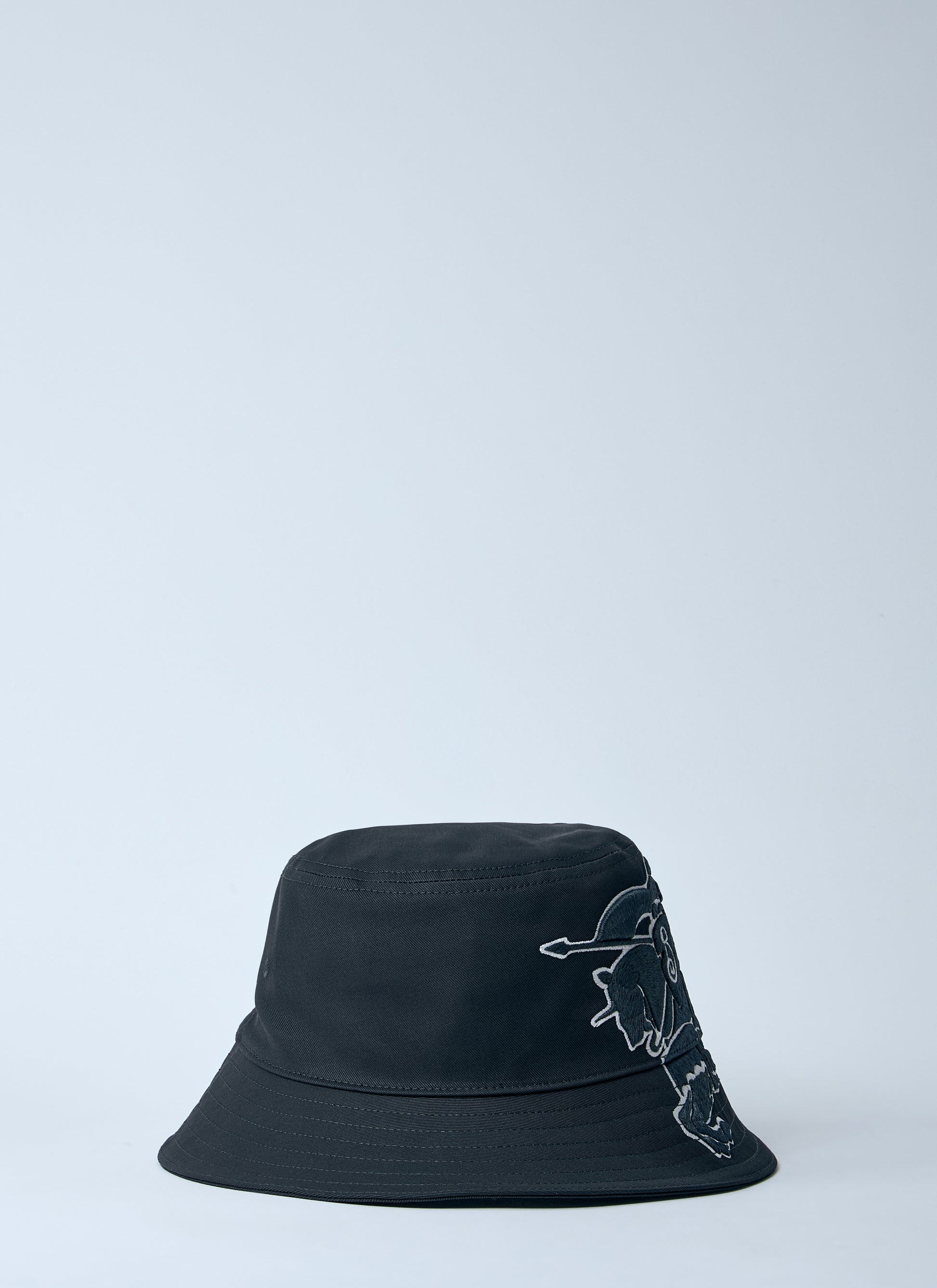 Burberry Men Logo Motif Bucket Hat BURBERRY