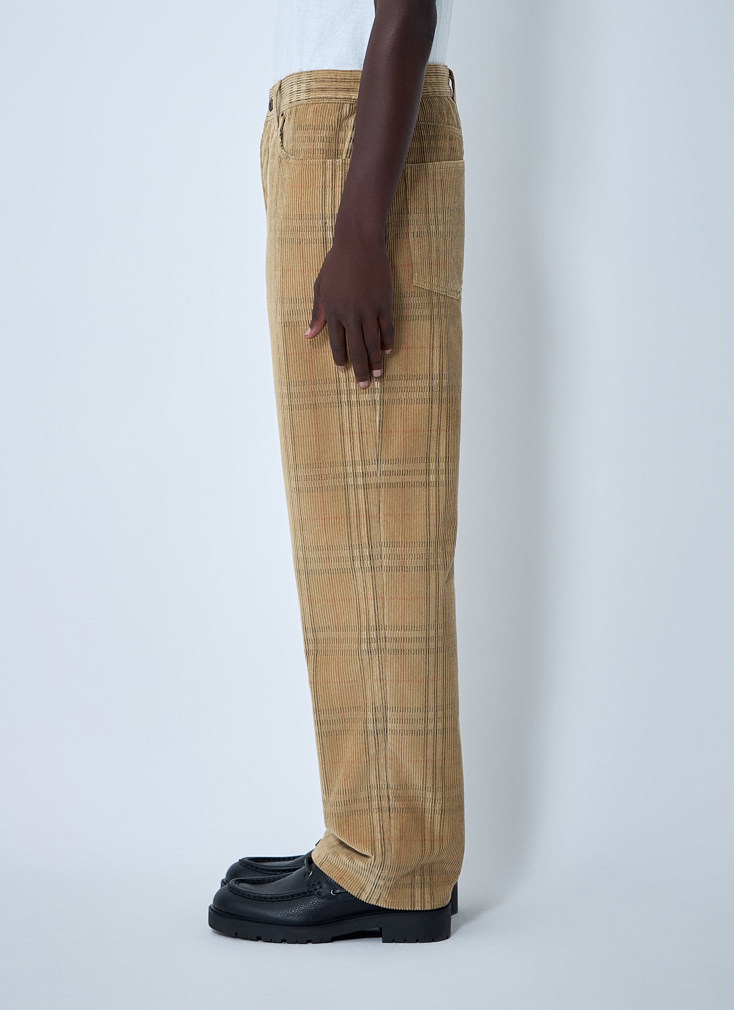 Burberry Men Cotton Check Pants BURBERRY