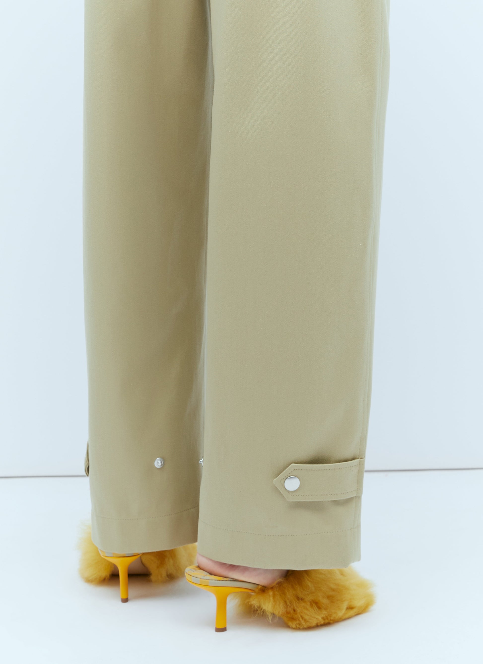Burberry Women Side Buckle Pants BURBERRY