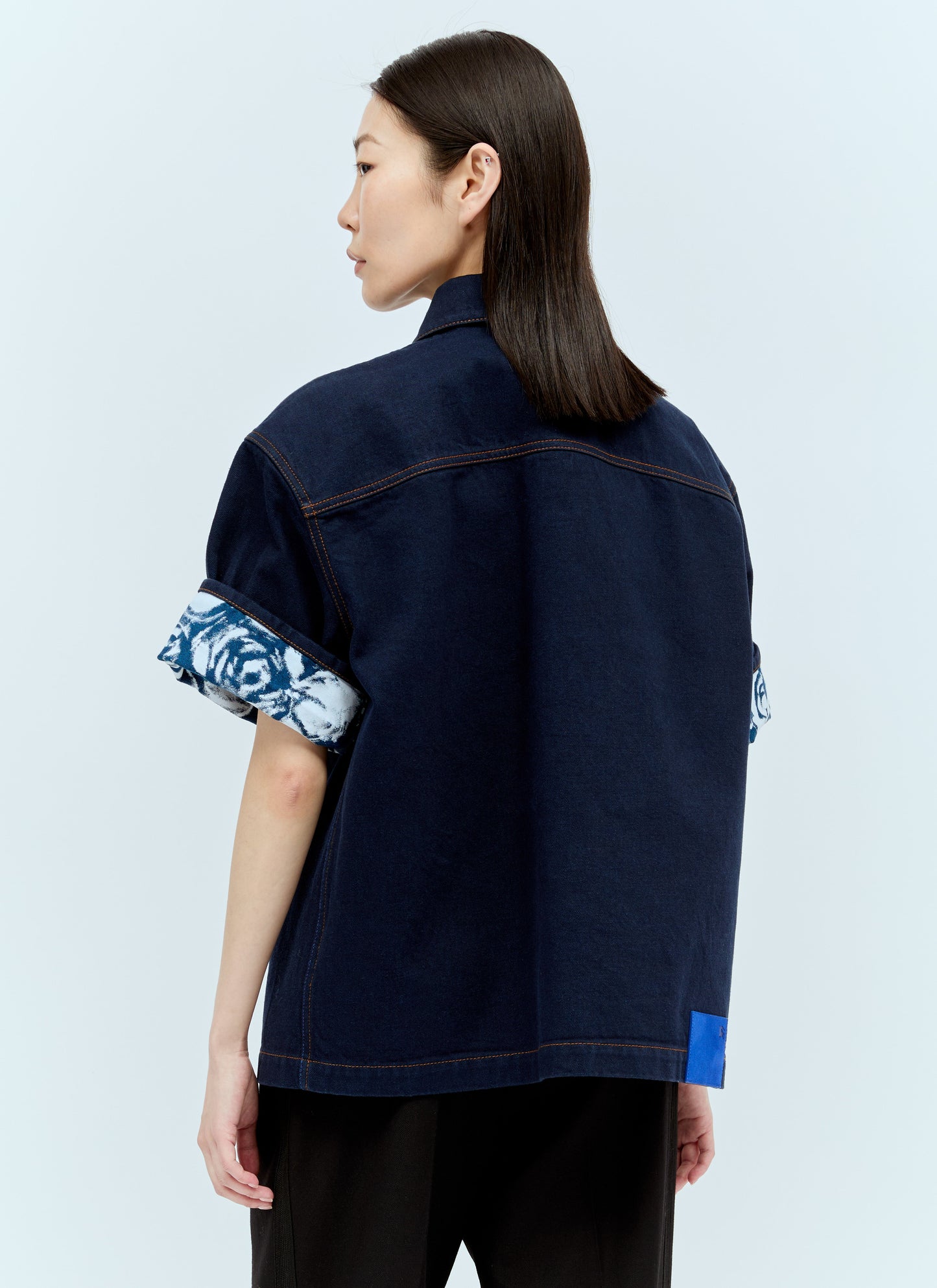 Burberry Women Heavyweight Denim Shirt BURBERRY