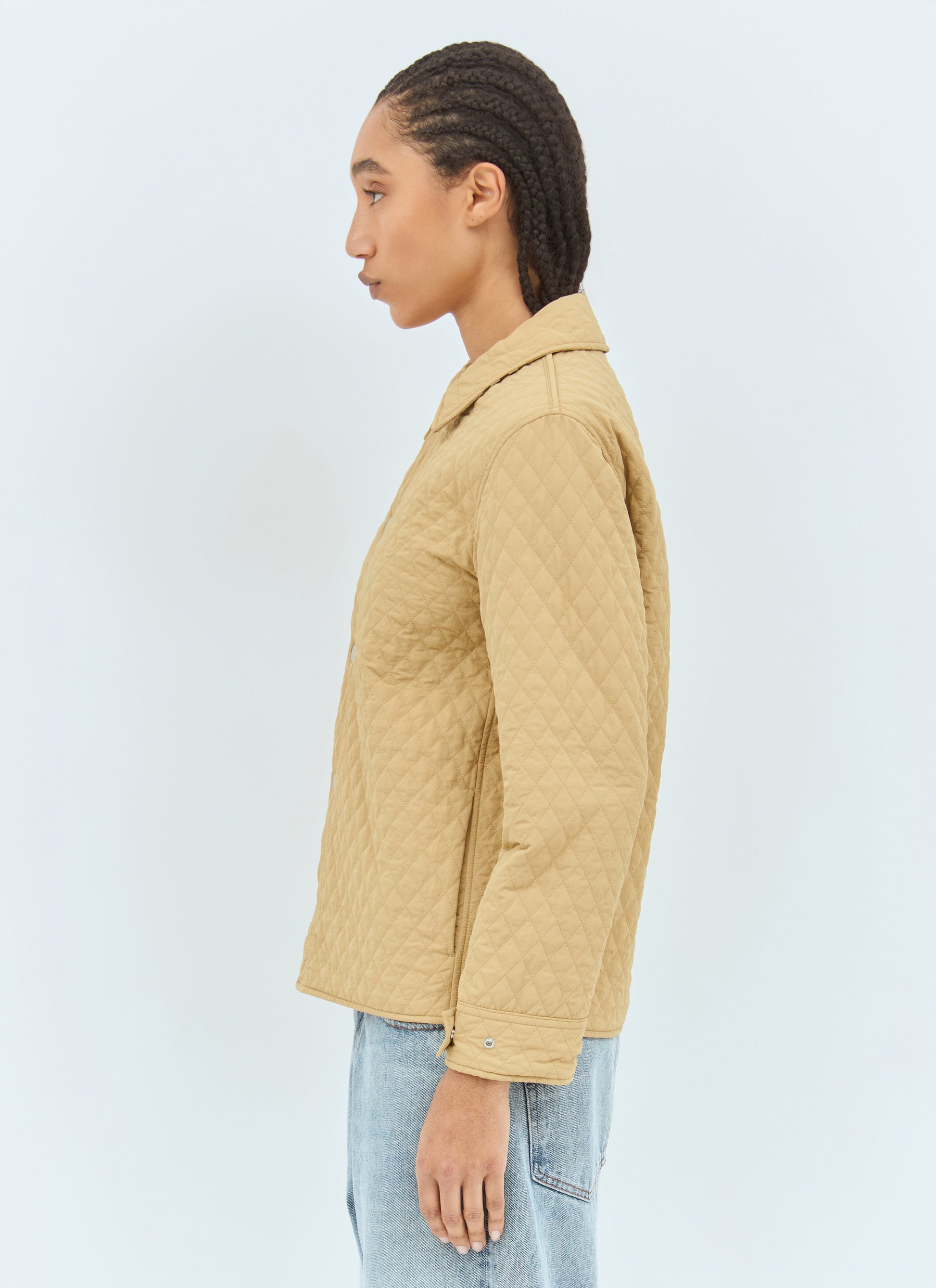 Burberry Women Reversible Quilted Nylon Jacket BURBERRY