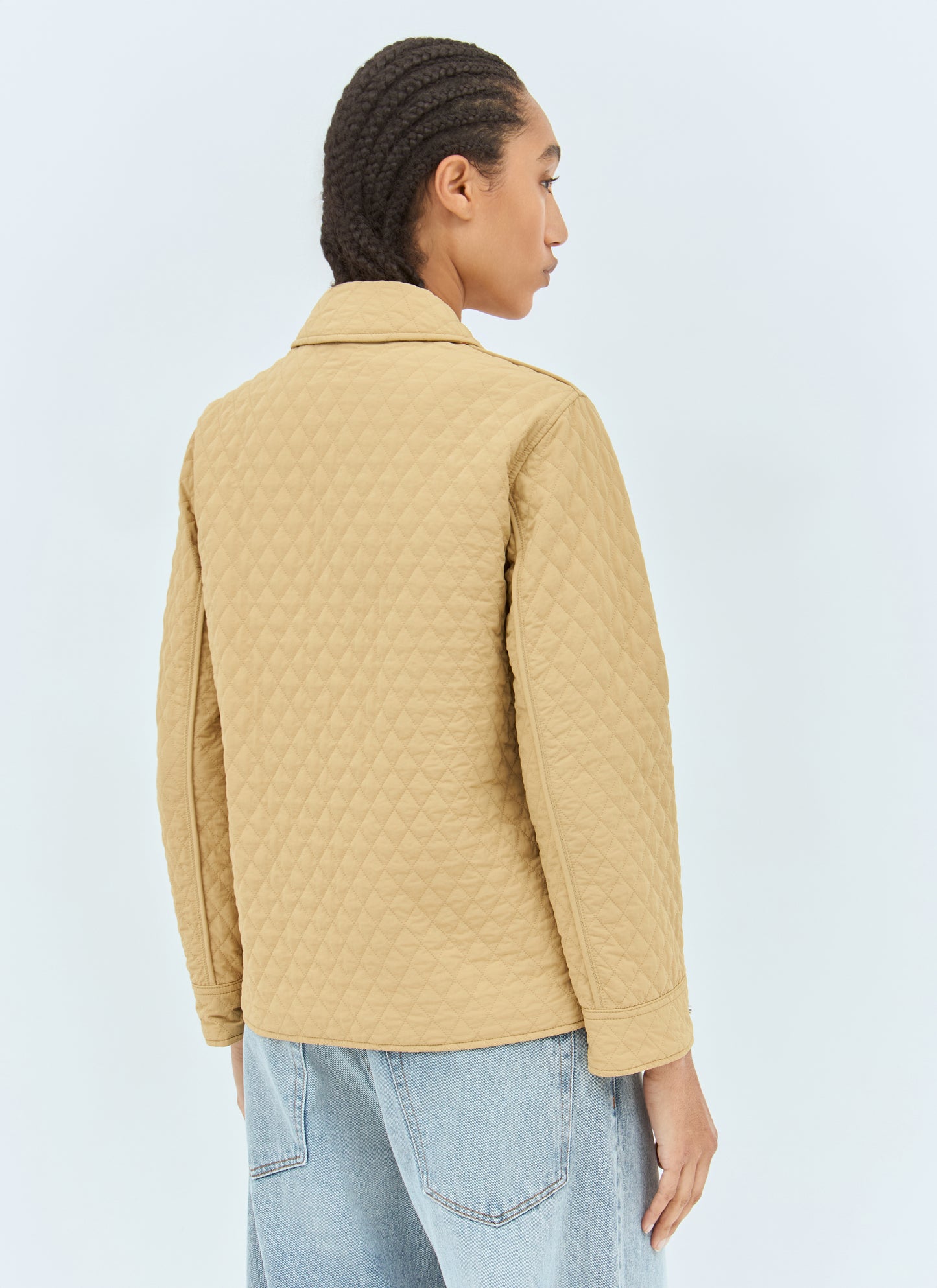 Burberry Women Reversible Quilted Nylon Jacket BURBERRY