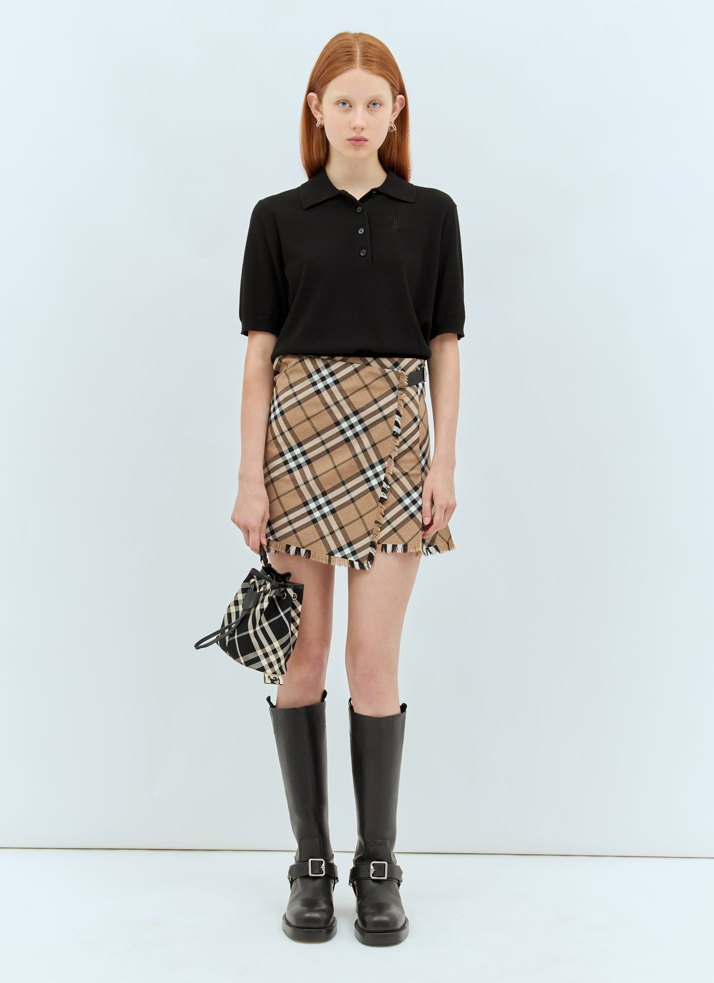 Burberry Women Check Mini Skirt BURBERRY