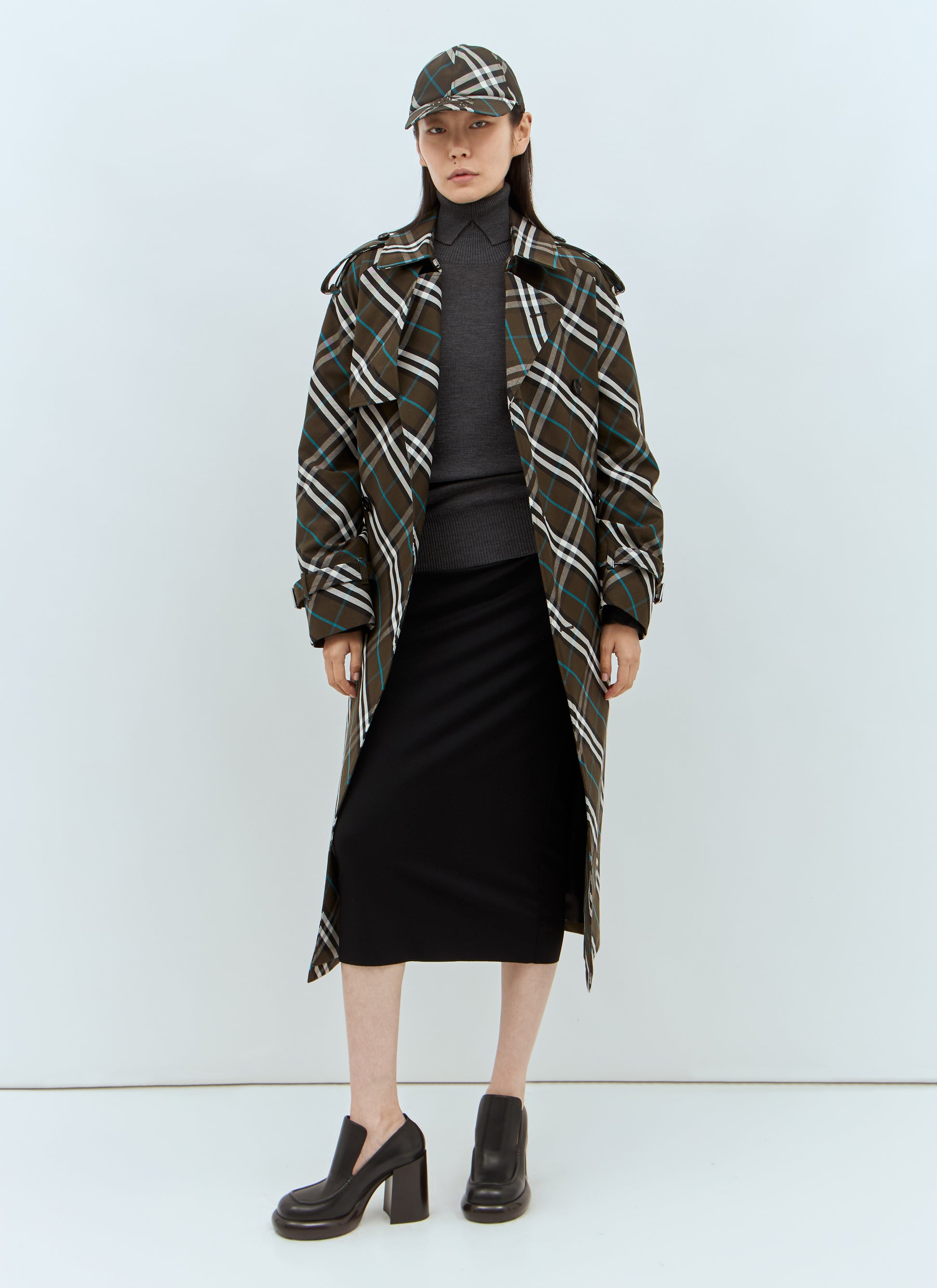 Burberry Women Wool High Neck Sweater BURBERRY