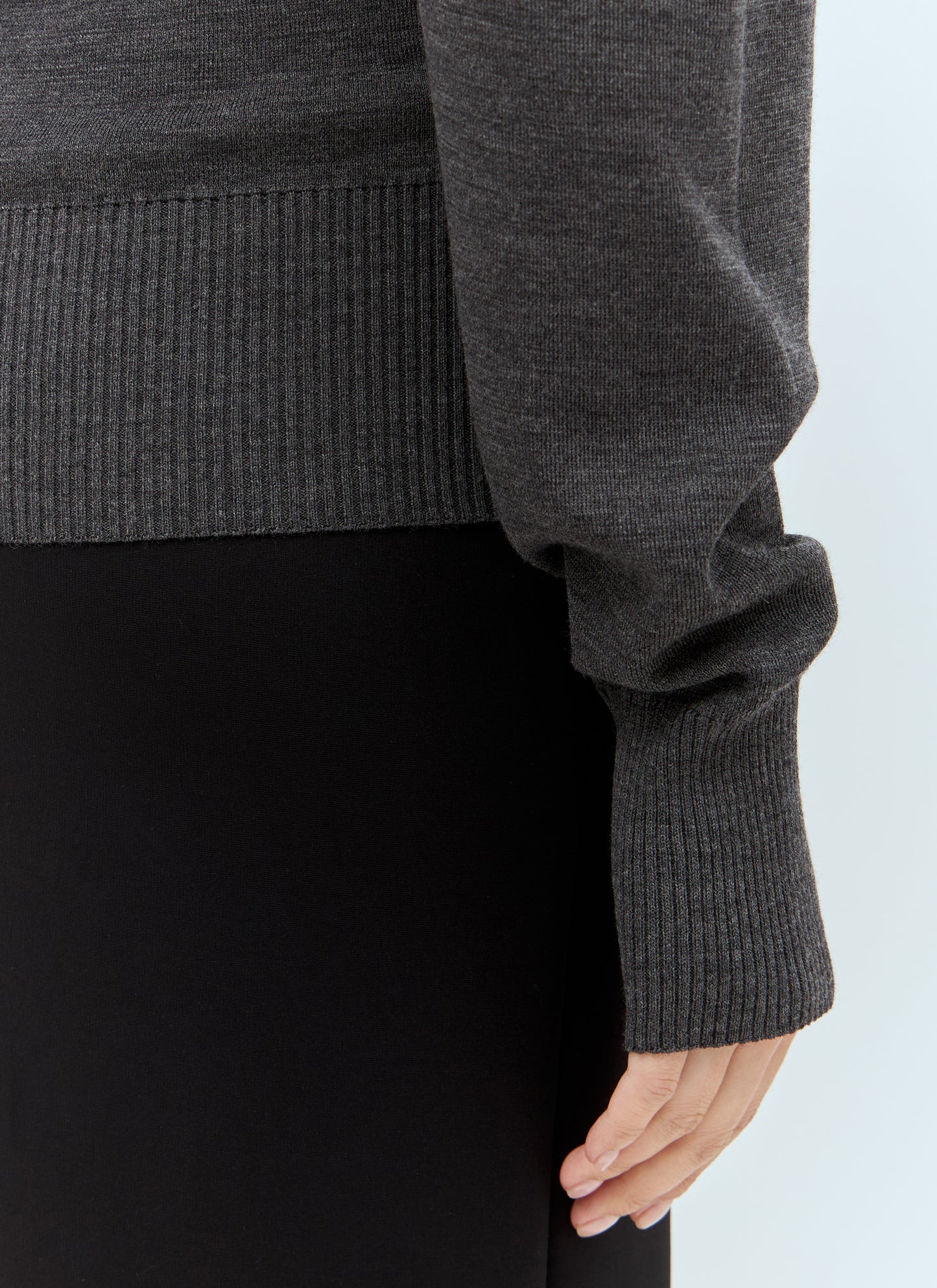 Burberry Women Wool High Neck Sweater BURBERRY