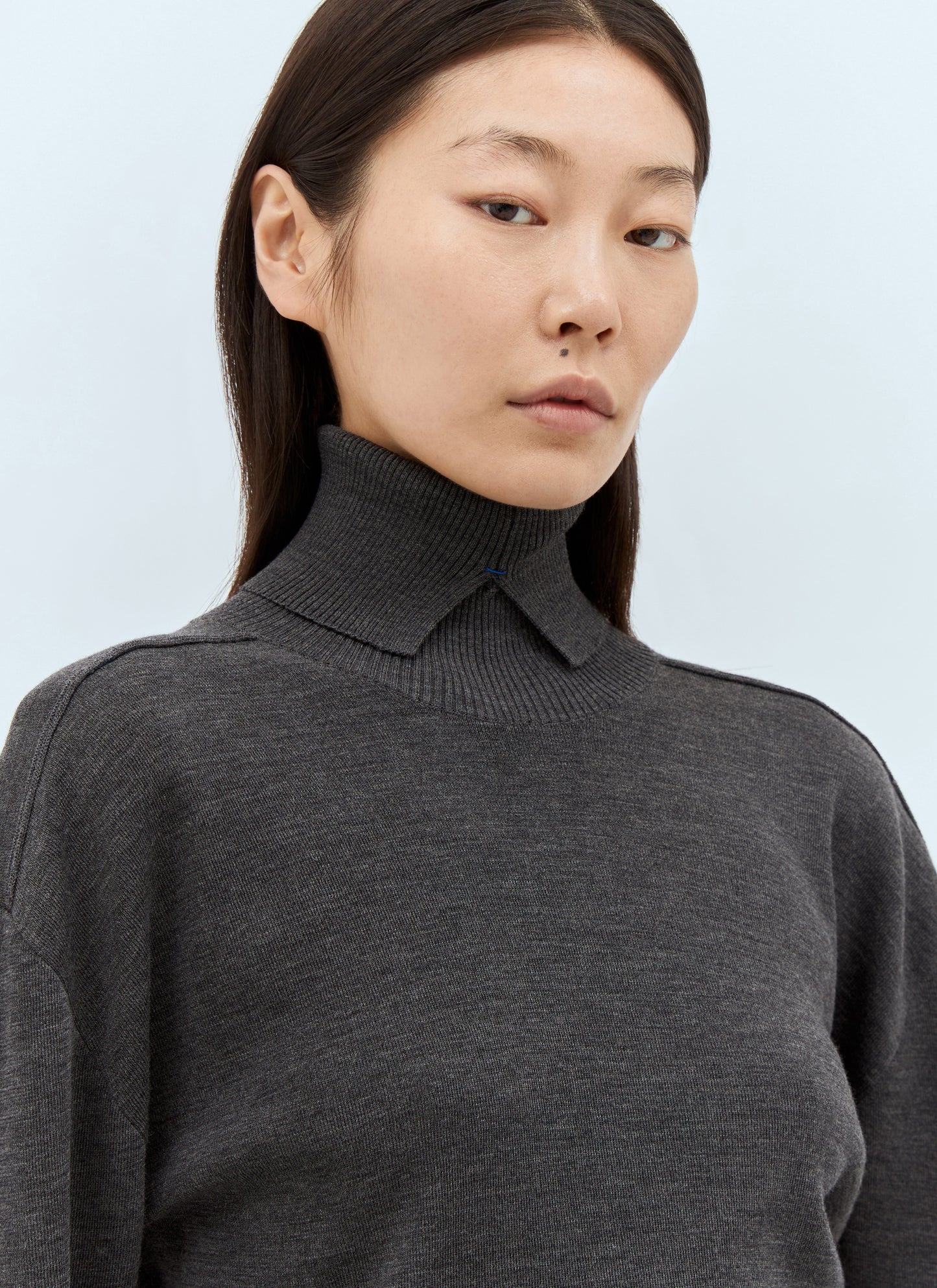 Burberry Women Wool High Neck Sweater BURBERRY