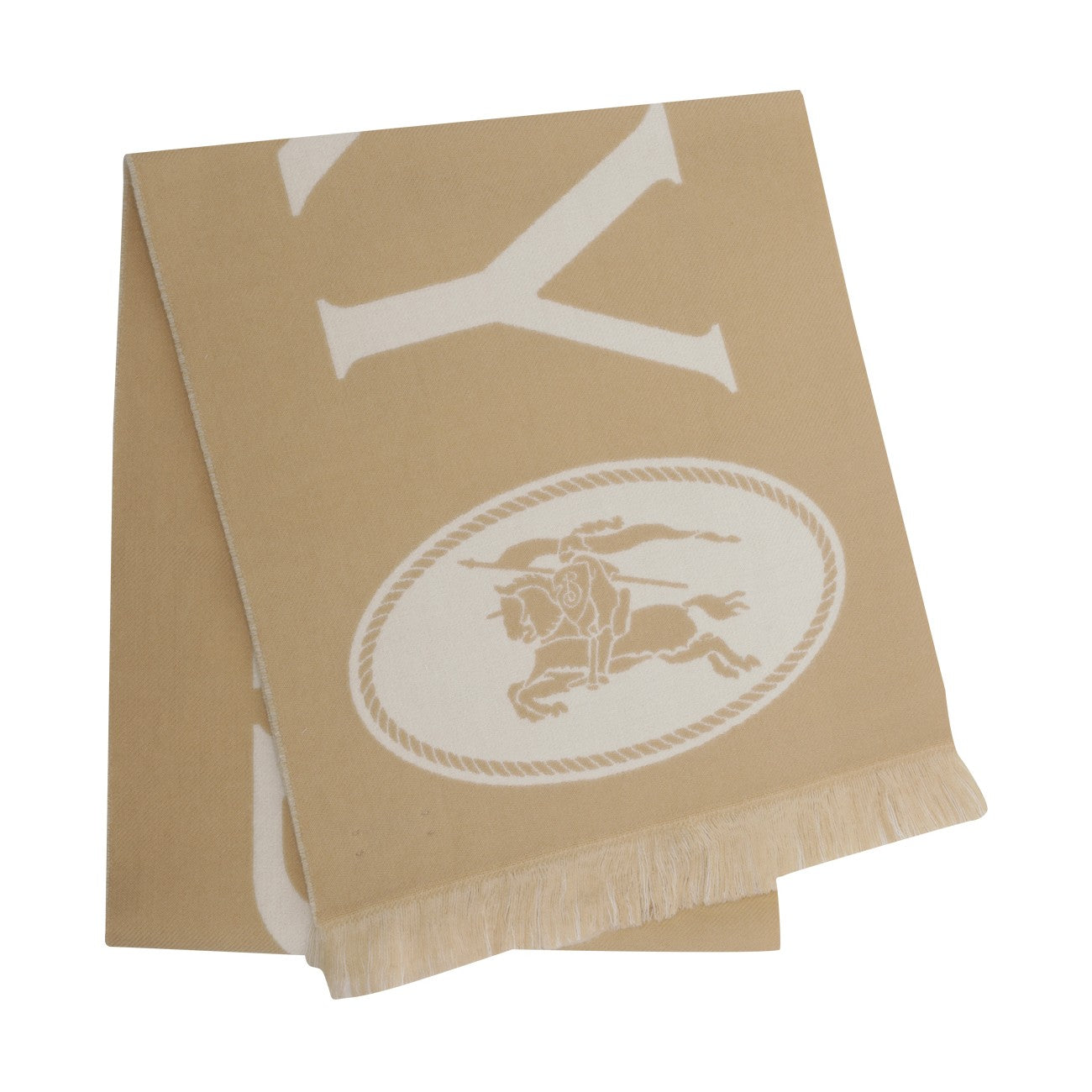 Burberry Women Burberry And Ekd Logo Scarf BURBERRY