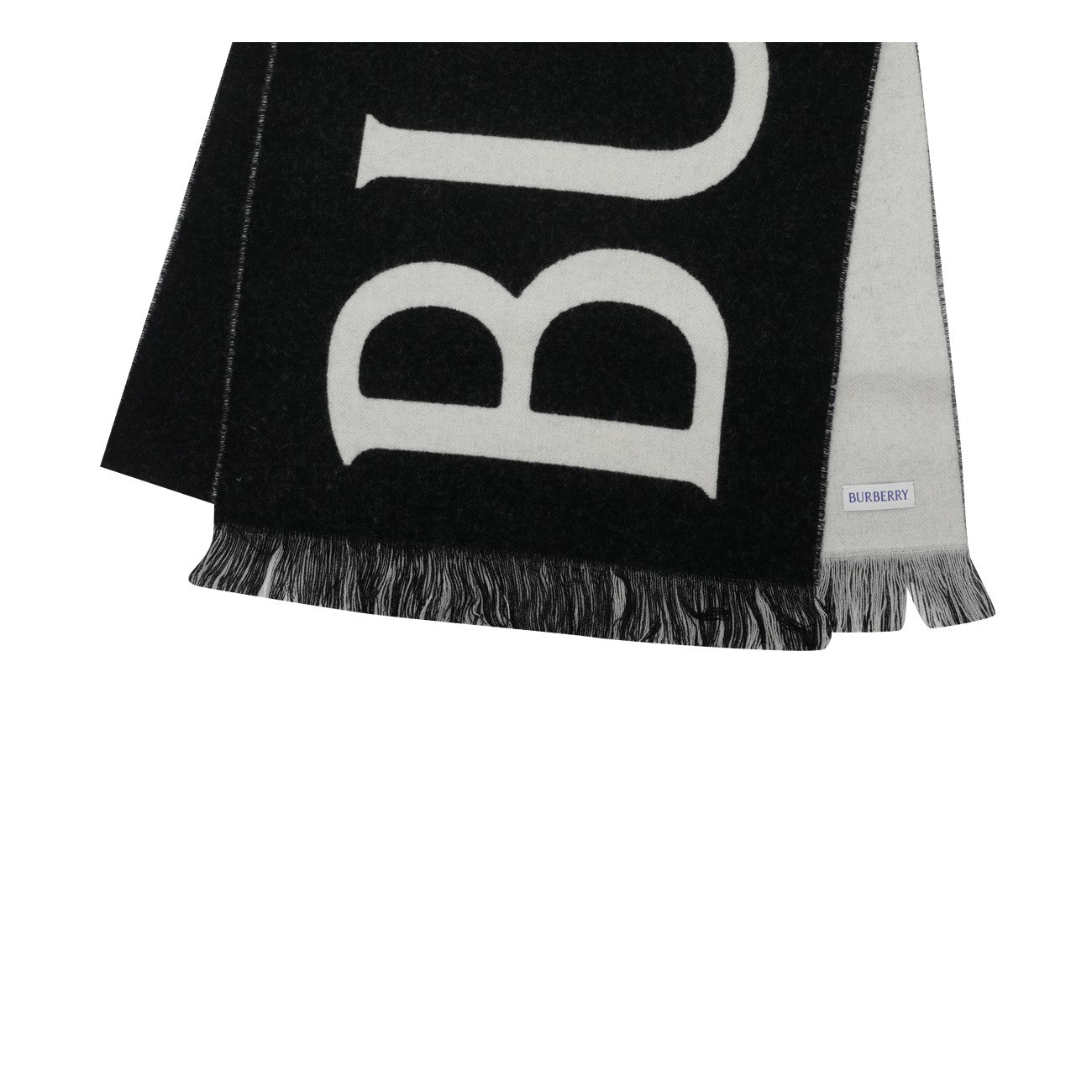 Burberry Women Burberry Logo And B Shield Scarf BURBERRY