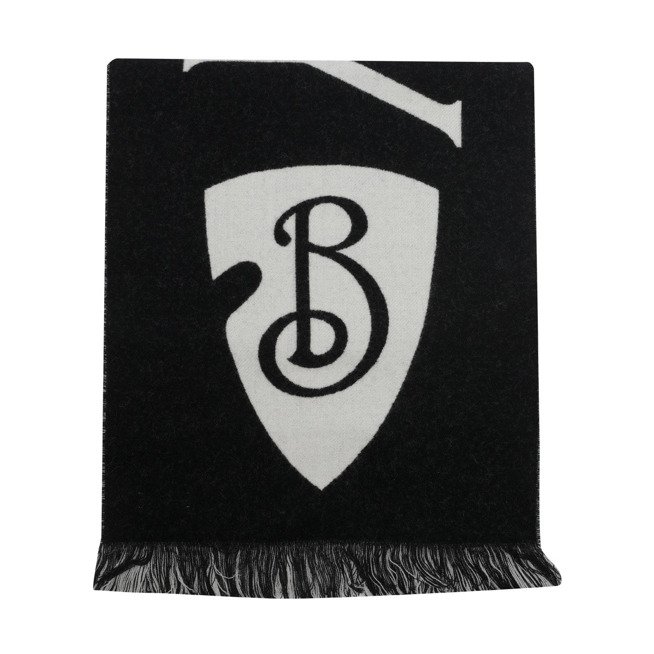 Burberry Women Burberry Logo And B Shield Scarf BURBERRY