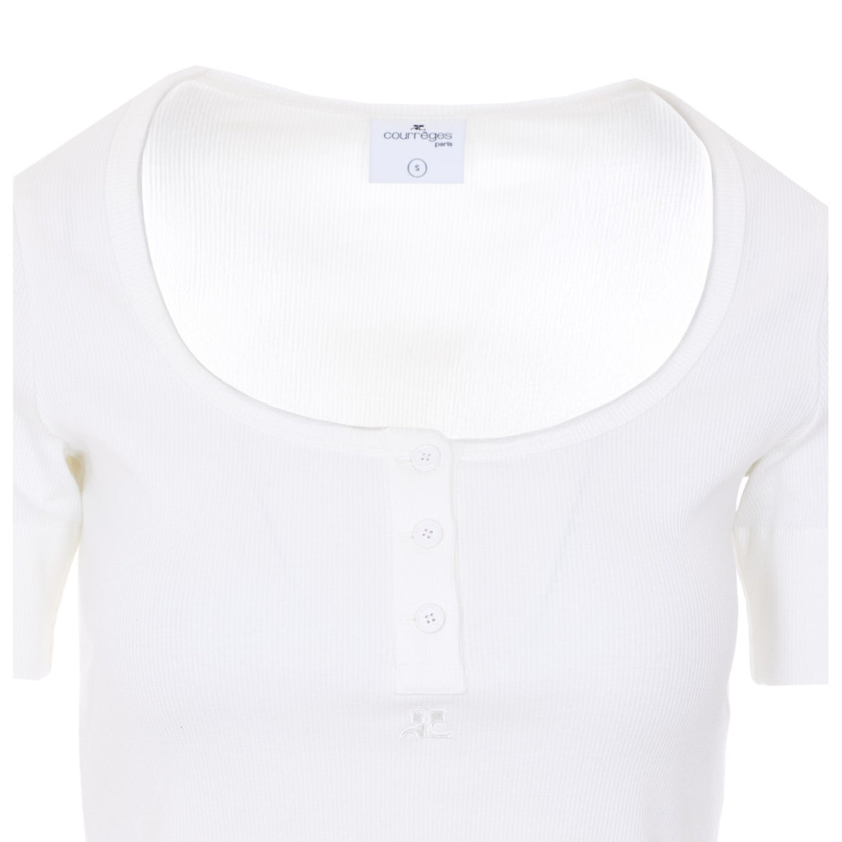 Courreges Women Buttoned 90'S Top COURREGES