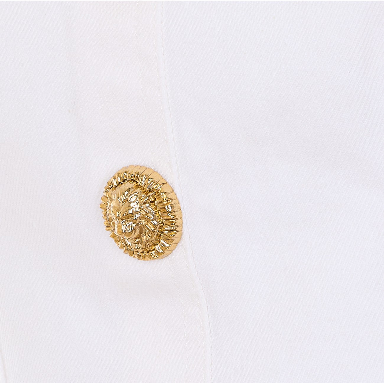 Balmain Women Buttoned Denim Top BALMAIN