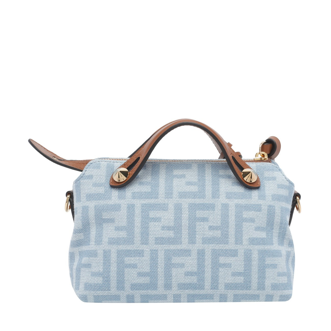 Fendi Women By The Way Soft Mini Denim Crossbody Bag FENDI