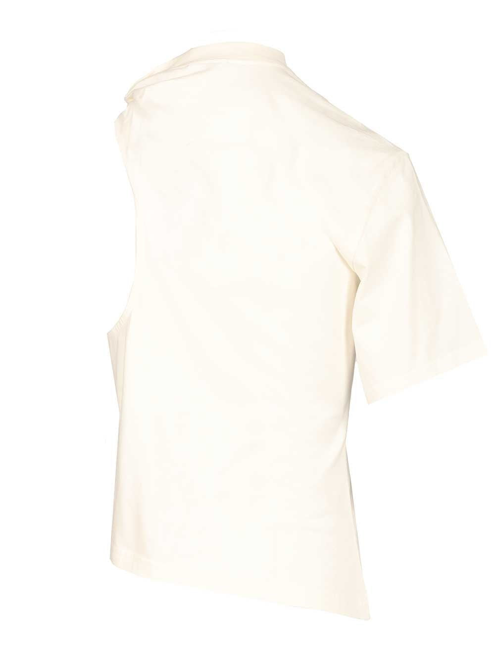 Courreges Women Asymmetrical T-Shirt COURREGES