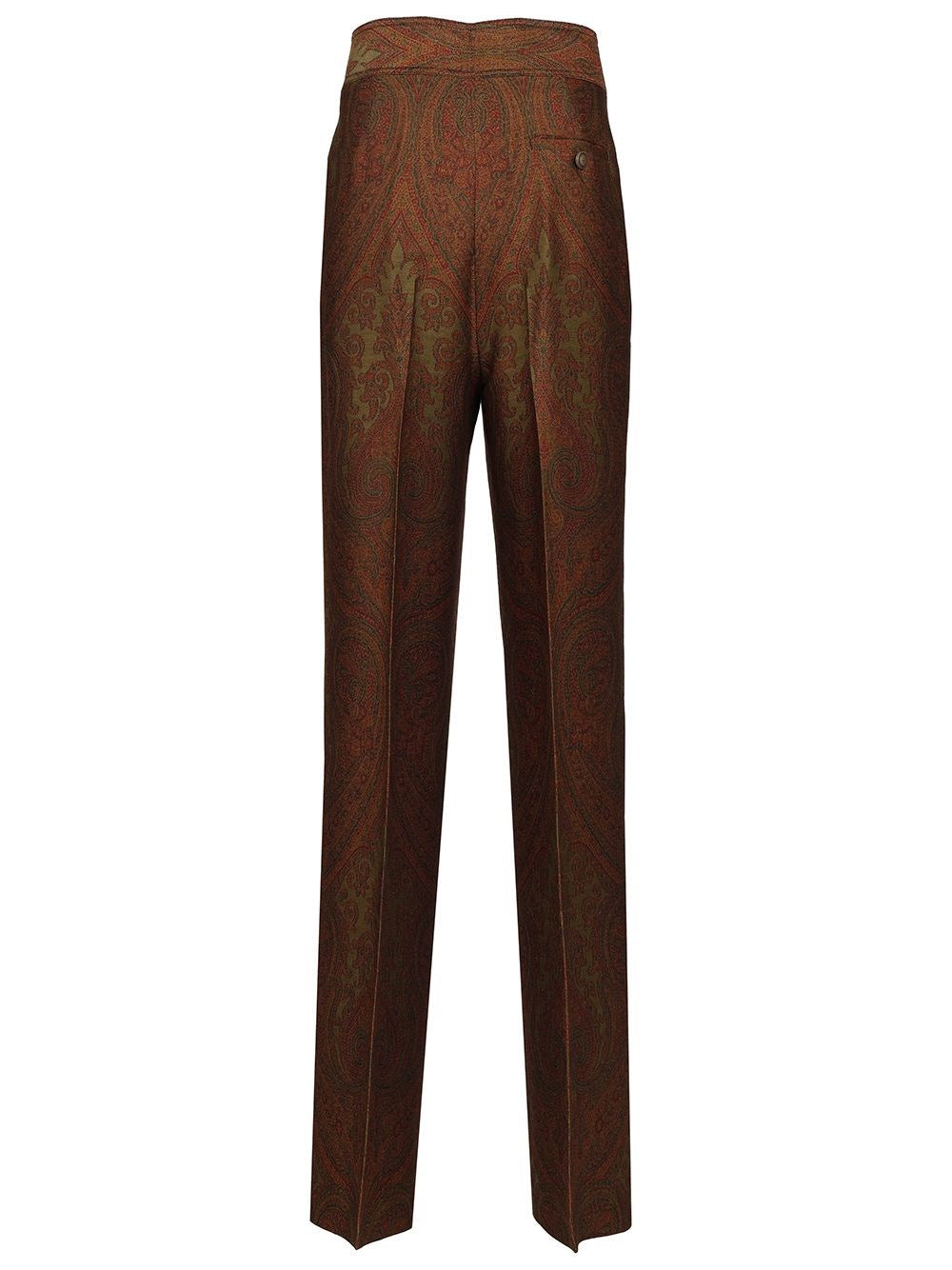 Etro Women Jacquard Trousers ETRO