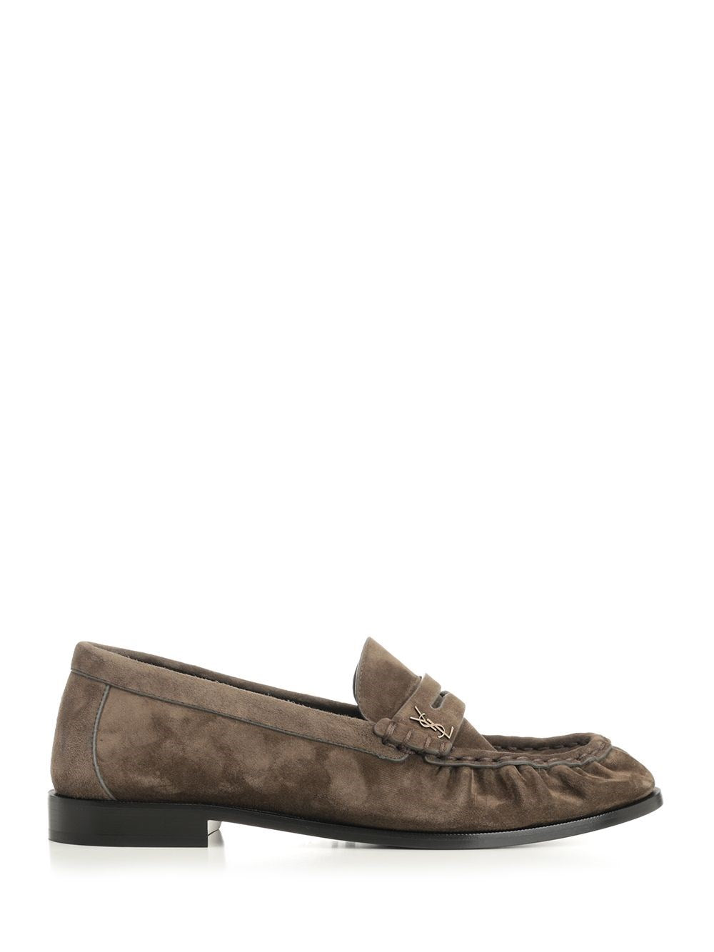 Saint Laurent Men Le Loafer Suede Moccasin SAINT LAURENT