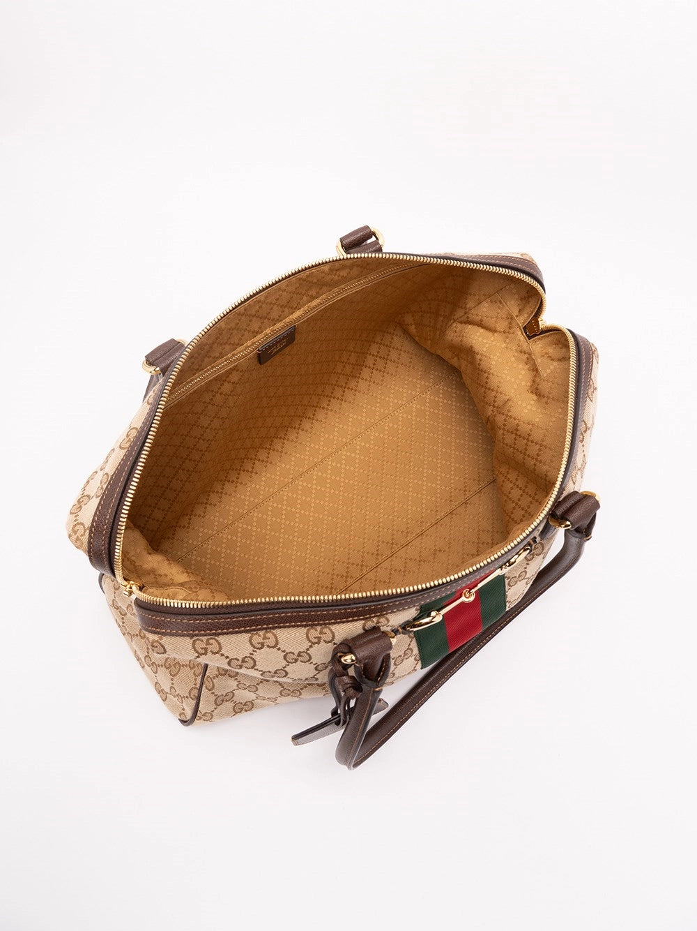 Gucci Women `Gucci Horsebit Web`Boston Bag GUCCI