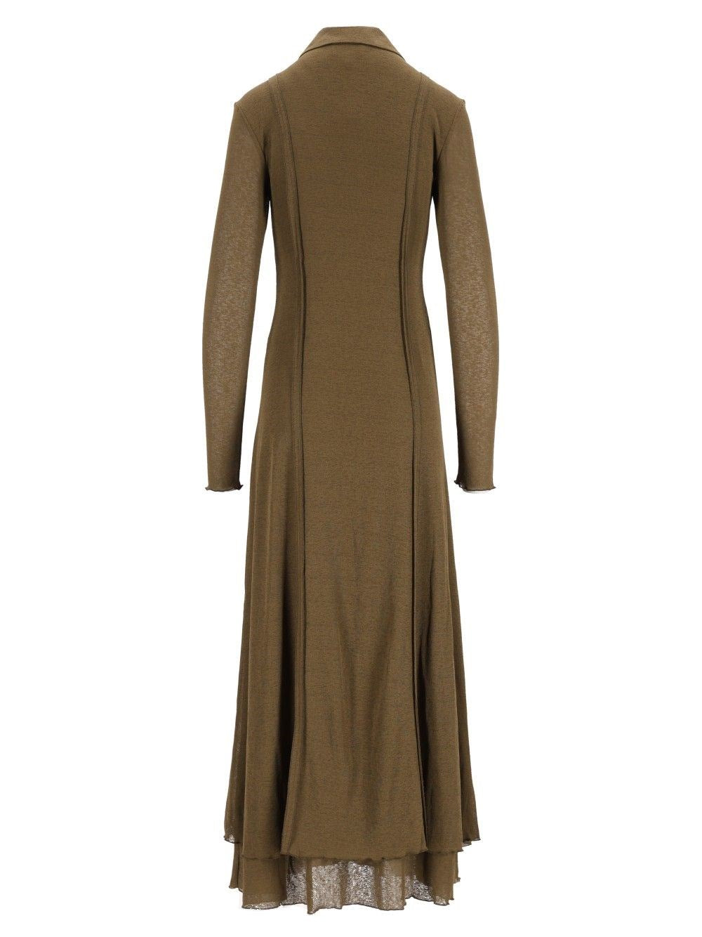 Ganni Women Long Gauze Dress GANNI