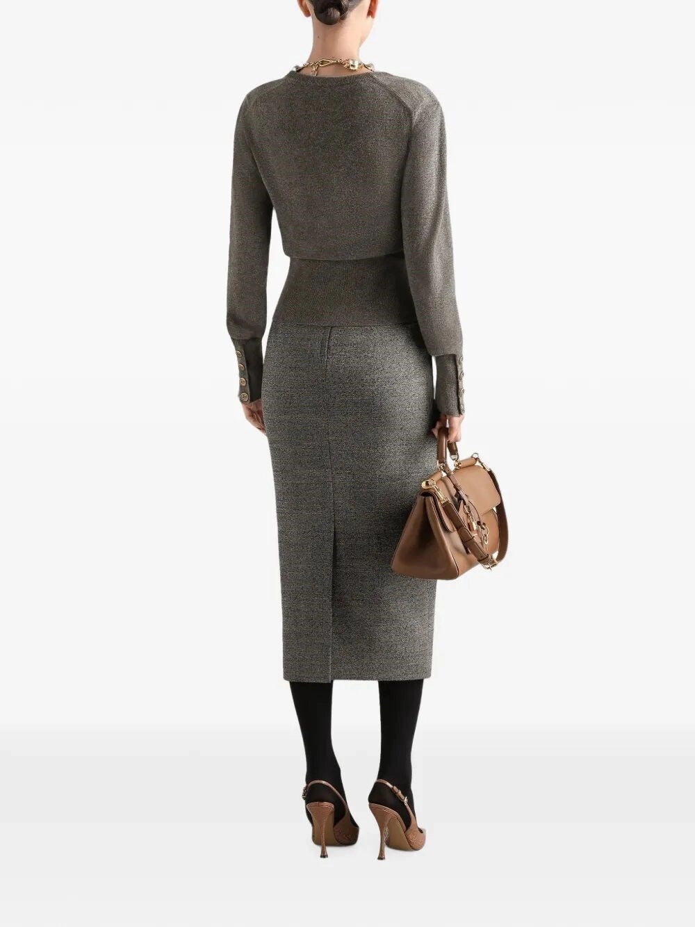 Dolce & Gabbana Women Wool Dress DOLCE & GABBANA