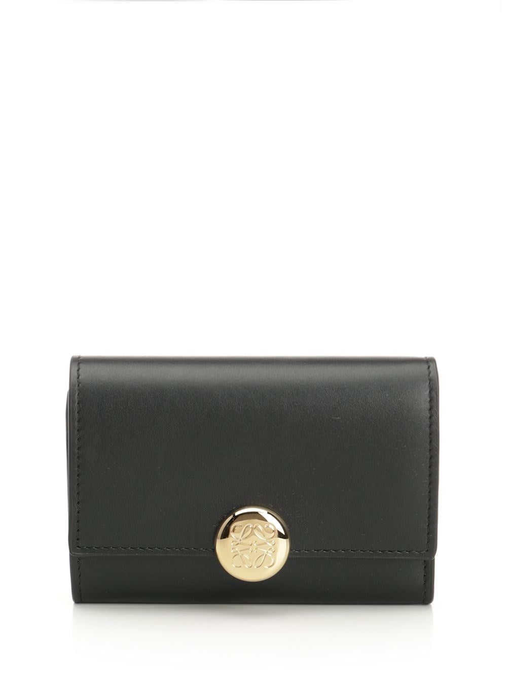 Loewe Women Small Vertical Wallet "Pebble" LOEWE